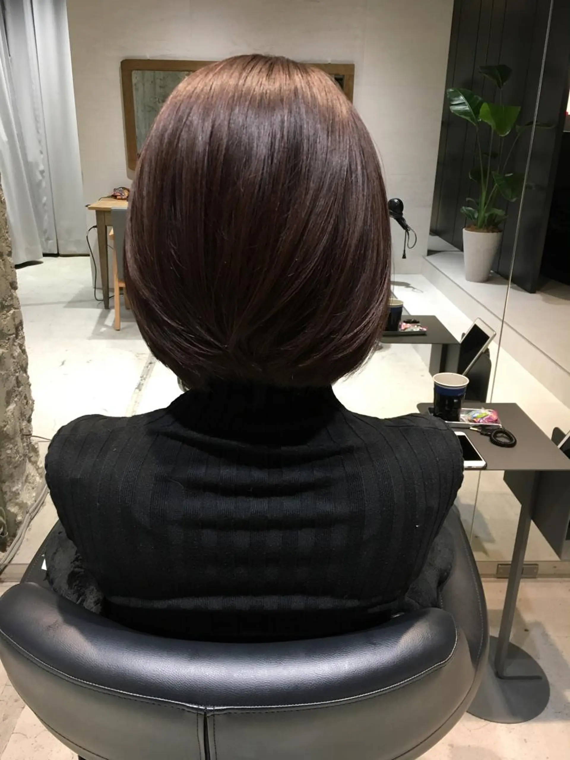 ショート カラー ベージュカラー イルミナカラー ラベンダーカラー ラベンダーベージュ ヘアカラー トリートメント 髪質改善ULTOWA ✨松井　美幸のヘアスタイル