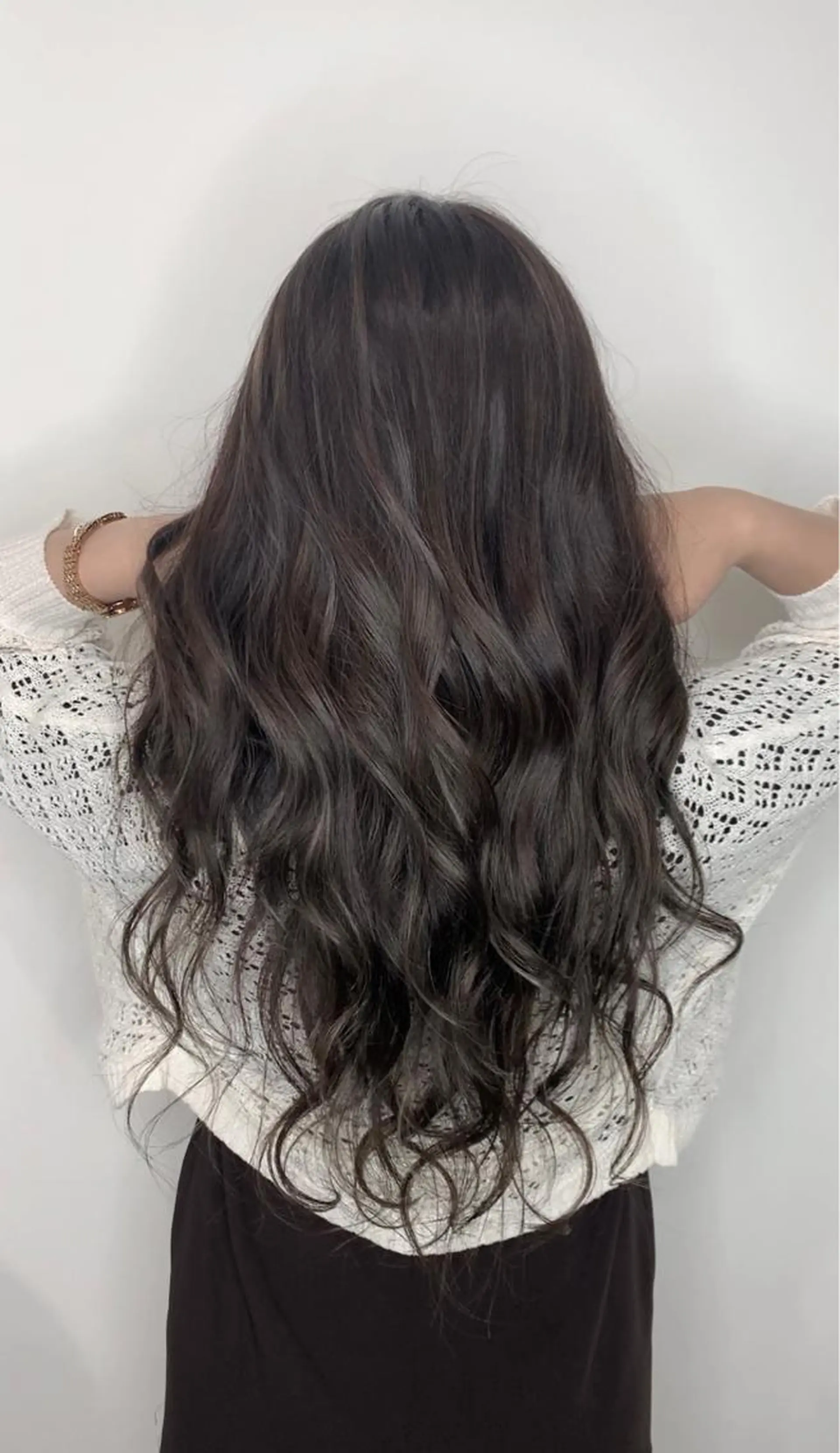 ロング カラー ヘアカラー トリートメント 🫧髪質改善 講師🫧🍎幹細胞のヘアスタイル