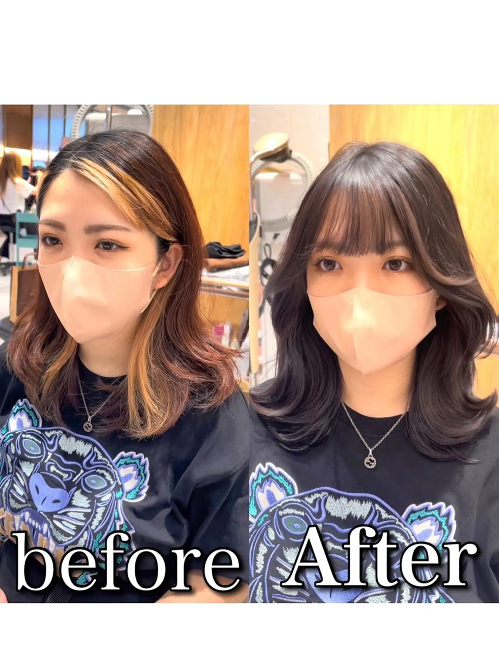 ロング カラー 顔周り特化/韓国ヘア /レイヤー/吉野幸大のヘアスタイル