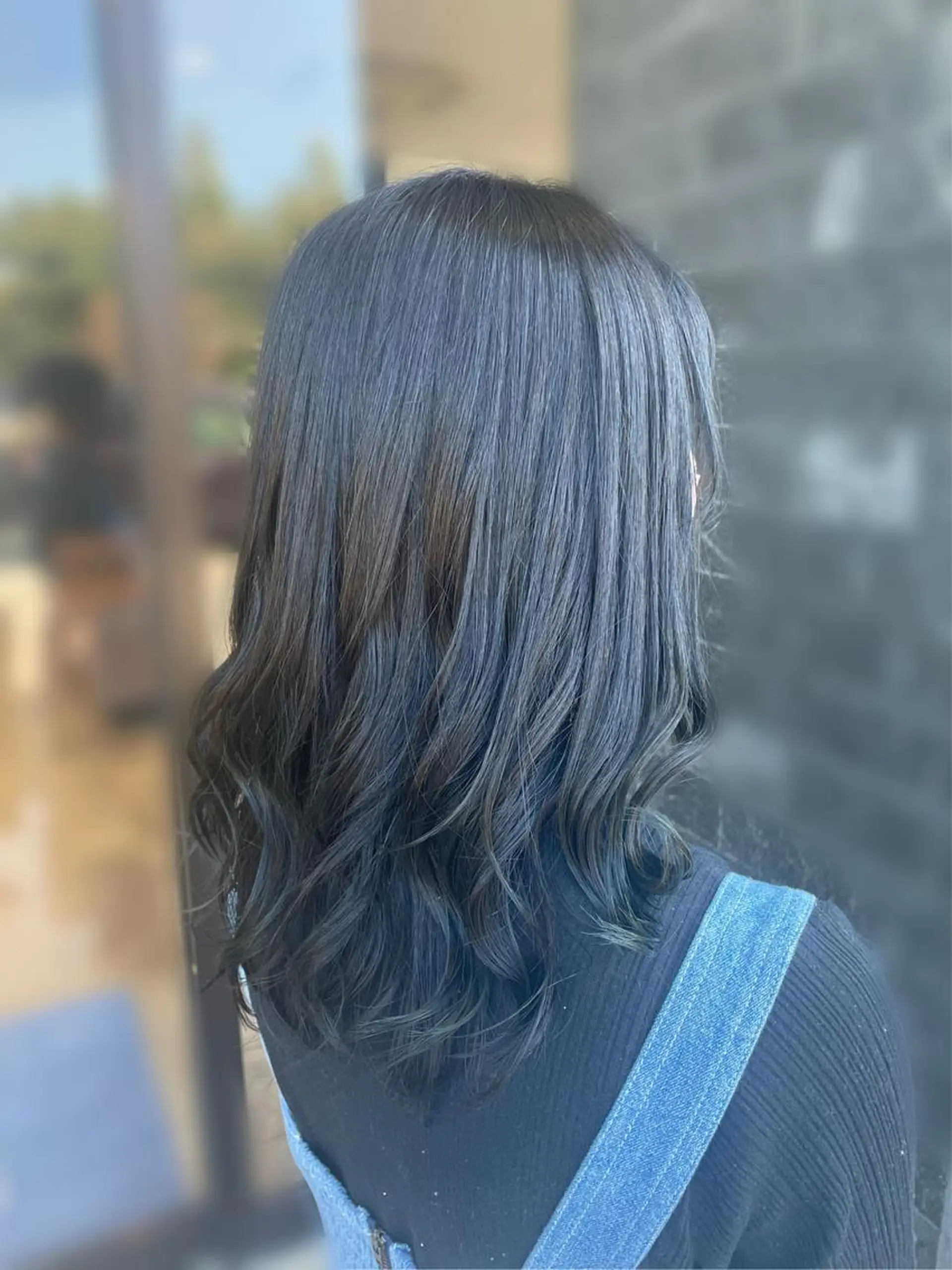 ロング カラー KANGOLSALON 富山セントラル所属・松井 亜美のヘアスタイル