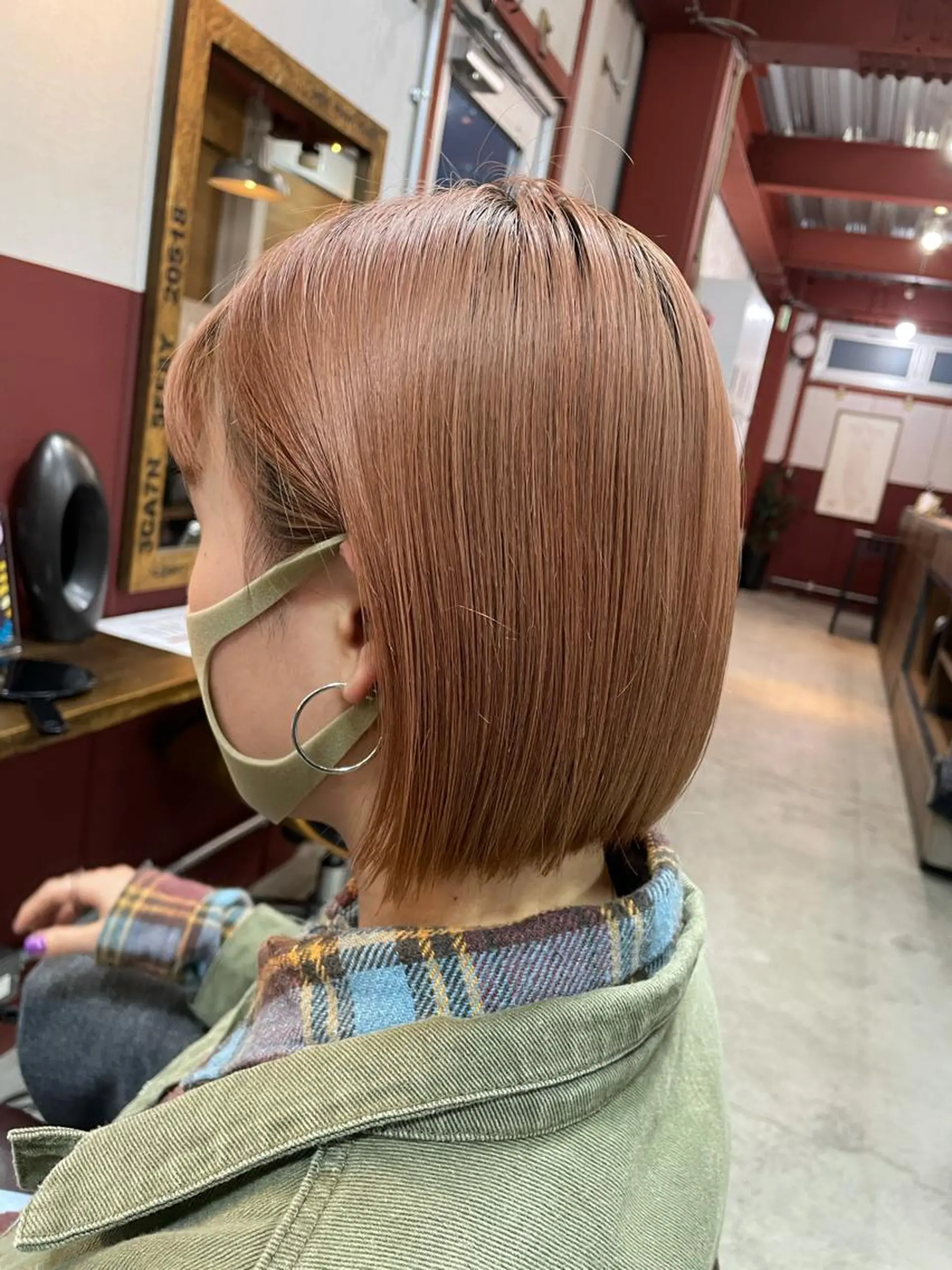 ショート パーソナルカラー 藤本夢のヘアスタイル