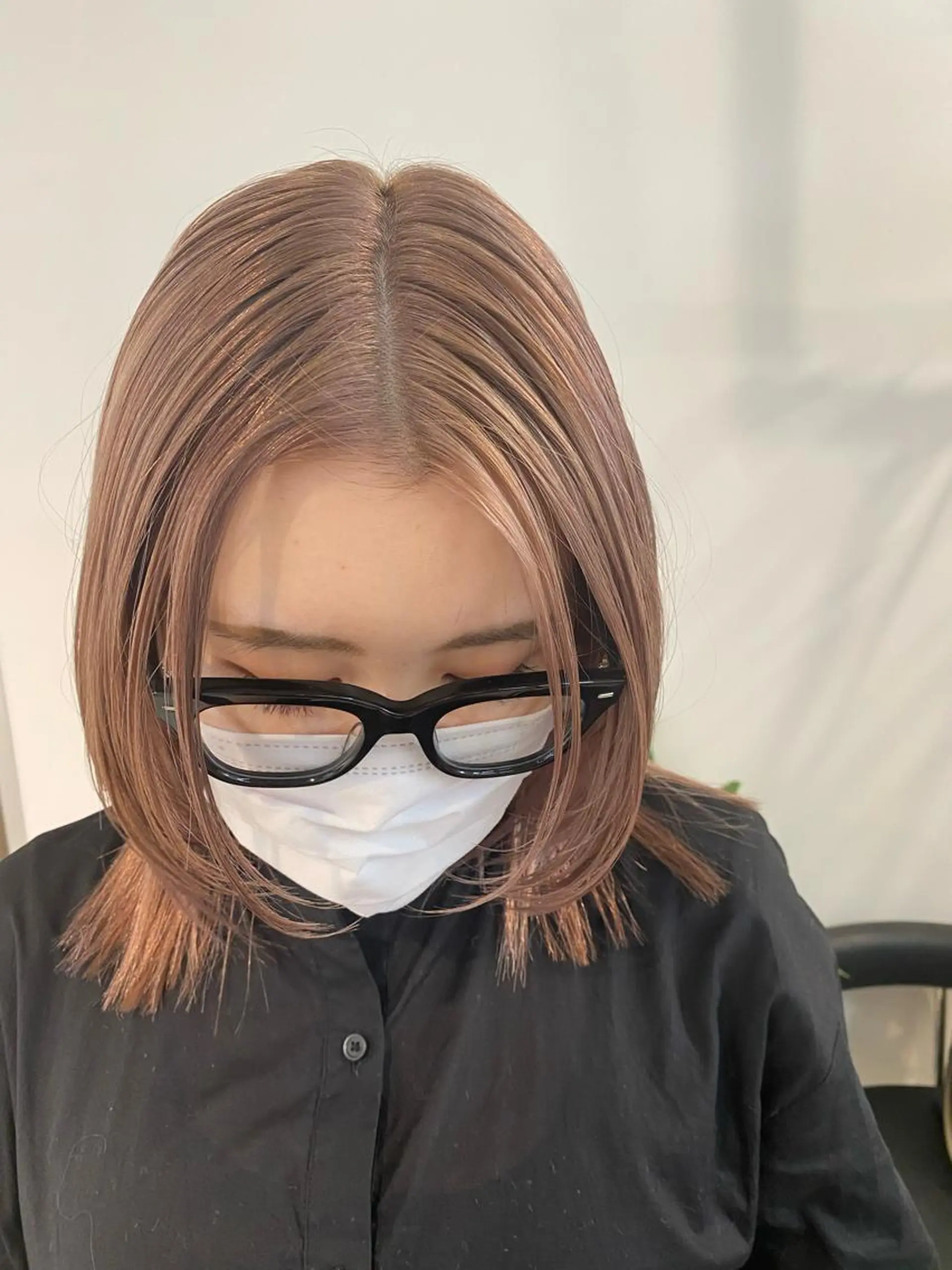 ロング 美容室FaB千葉店所属・千葉ハイトーンカラー KASUMIのヘアスタイル