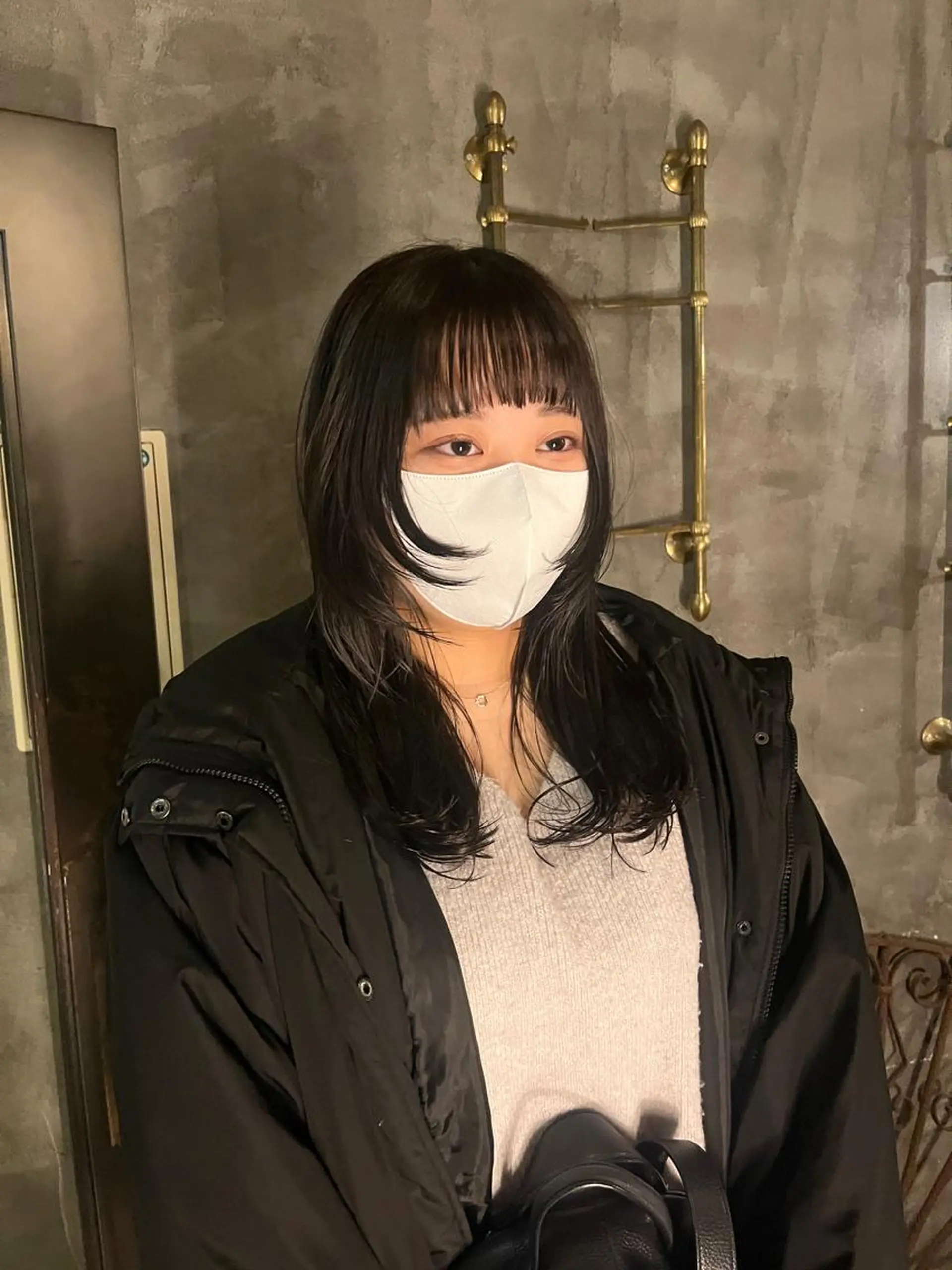 セミロング カラー HAIR MAKE  miel所属・🫧透明感カラー🫧 SHINSEIのヘアスタイル