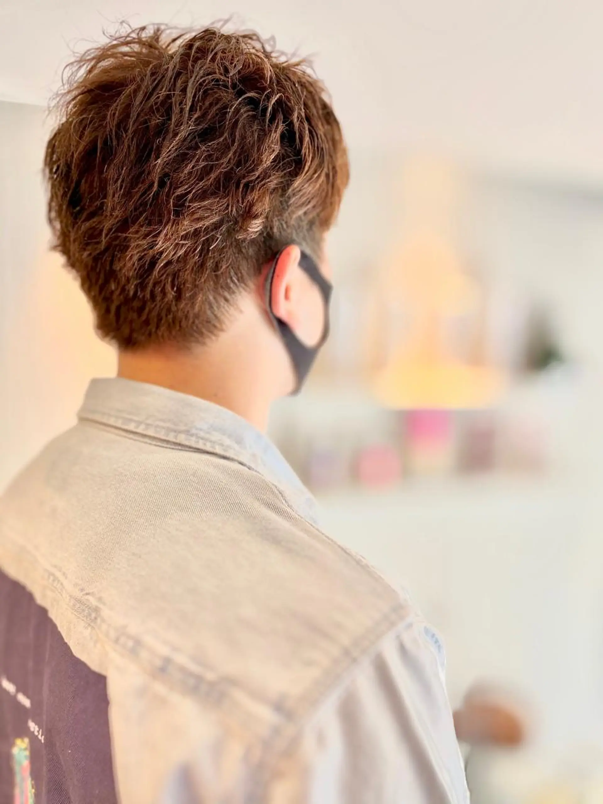 ショート パーマ メンズ メンズパーマ メンズツイストパーマ ツイストパーマ 田中 巧のヘアスタイル