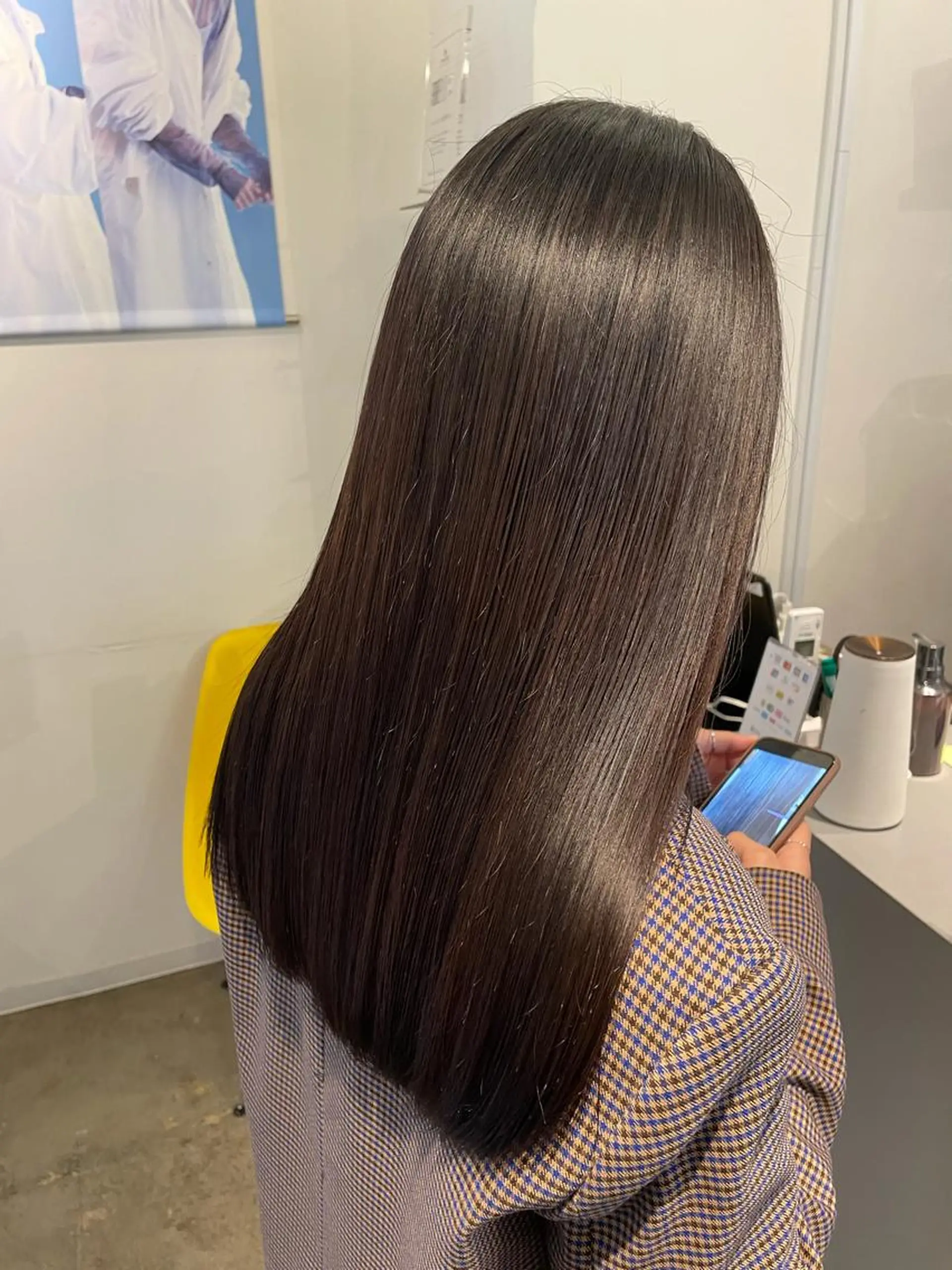 ロング トリートメント 🤍韓国ヘア🇰🇷 タバタサオリ🤍のヘアスタイル