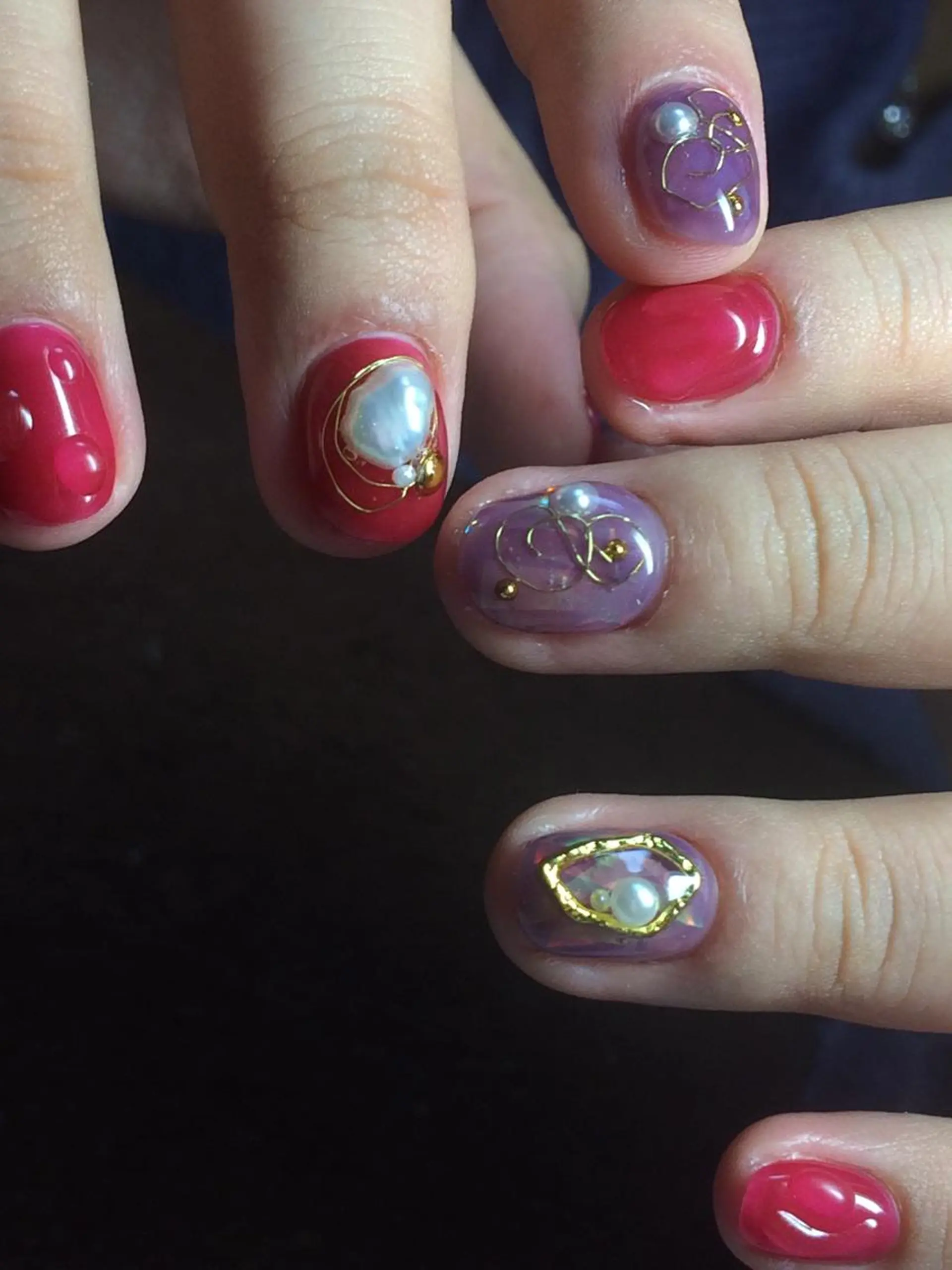 ネイル ハンドネイル nail salon 7☺︎2所属・nail salon 7☺︎2のネイルデザイン