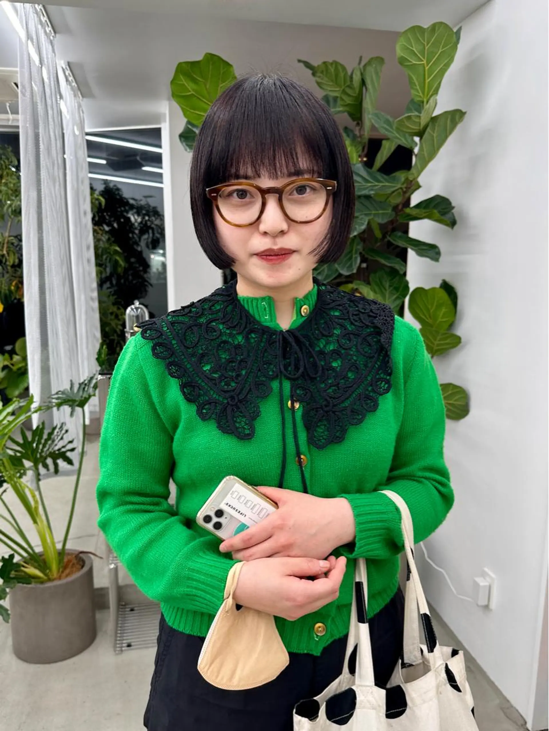 ショート カラー ボブ カット ヘアカラー トリートメント ボブ/レイヤー/ケア パーマ/リュウタのヘアスタイル