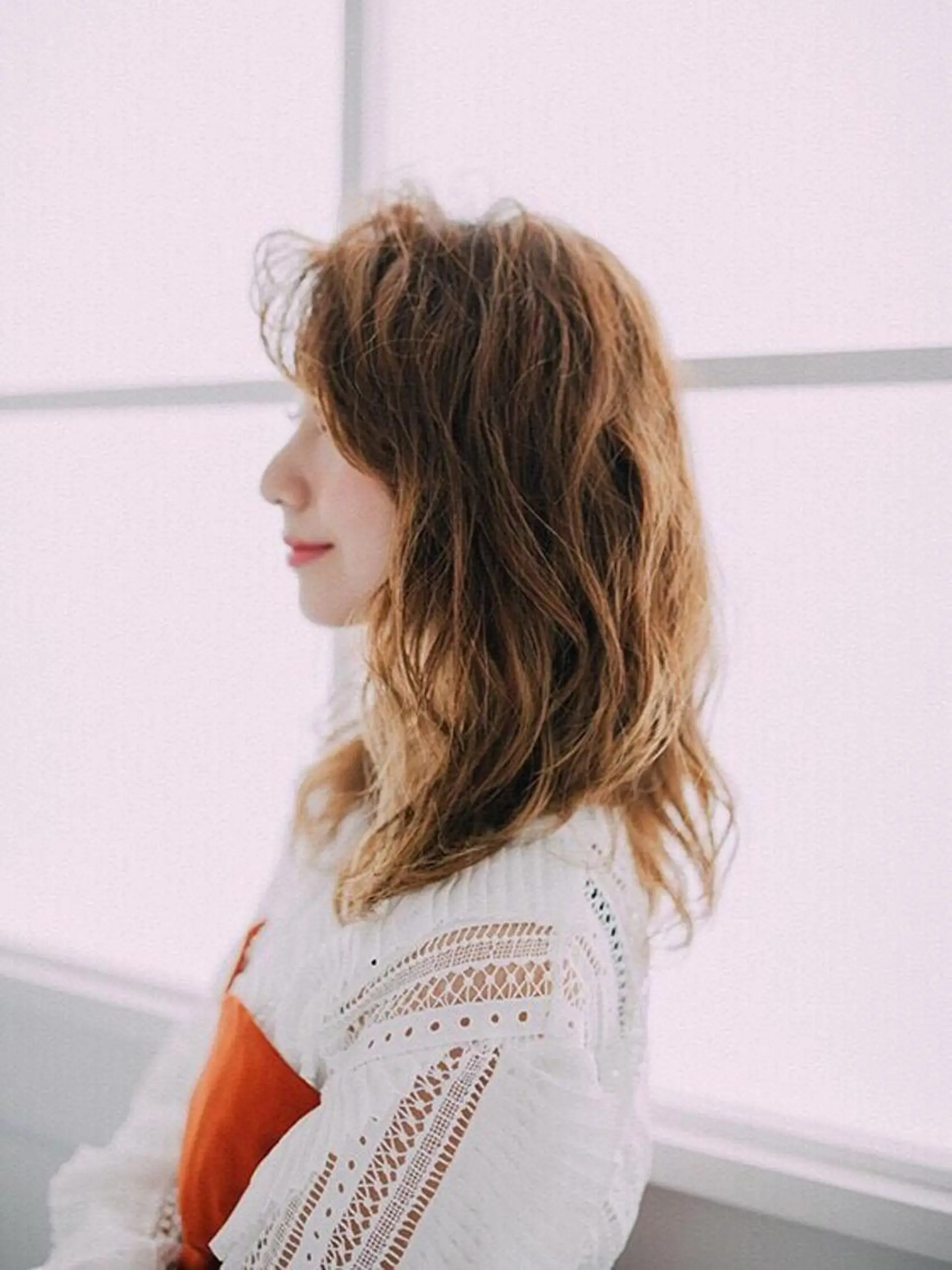 セミロング カラー どんな髪の悩みも解決 します✨田嶋俊一✨のヘアスタイル