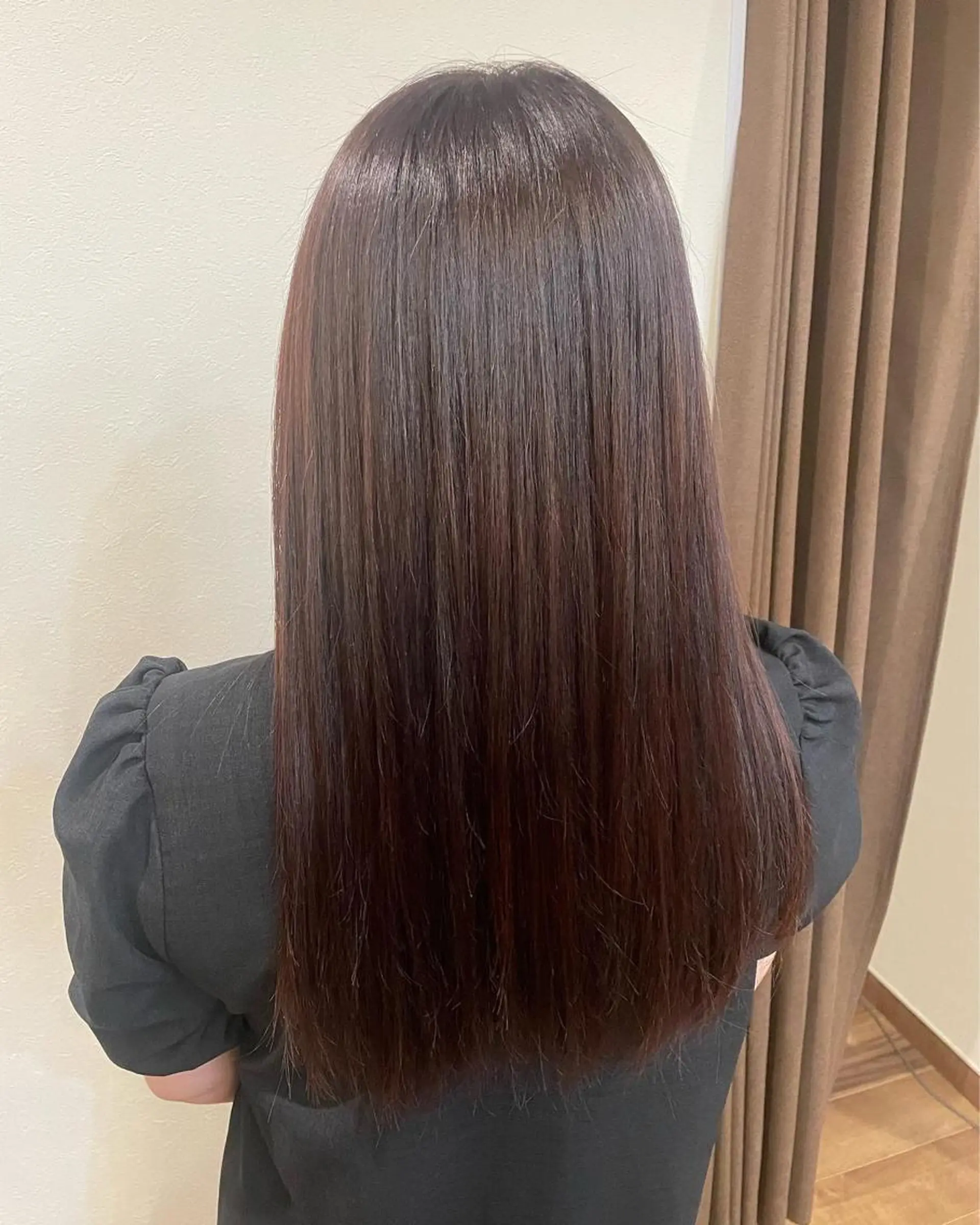 ロング カラー ピンクカラー ヘアカラー トリートメント 狩野 龍二のヘアスタイル