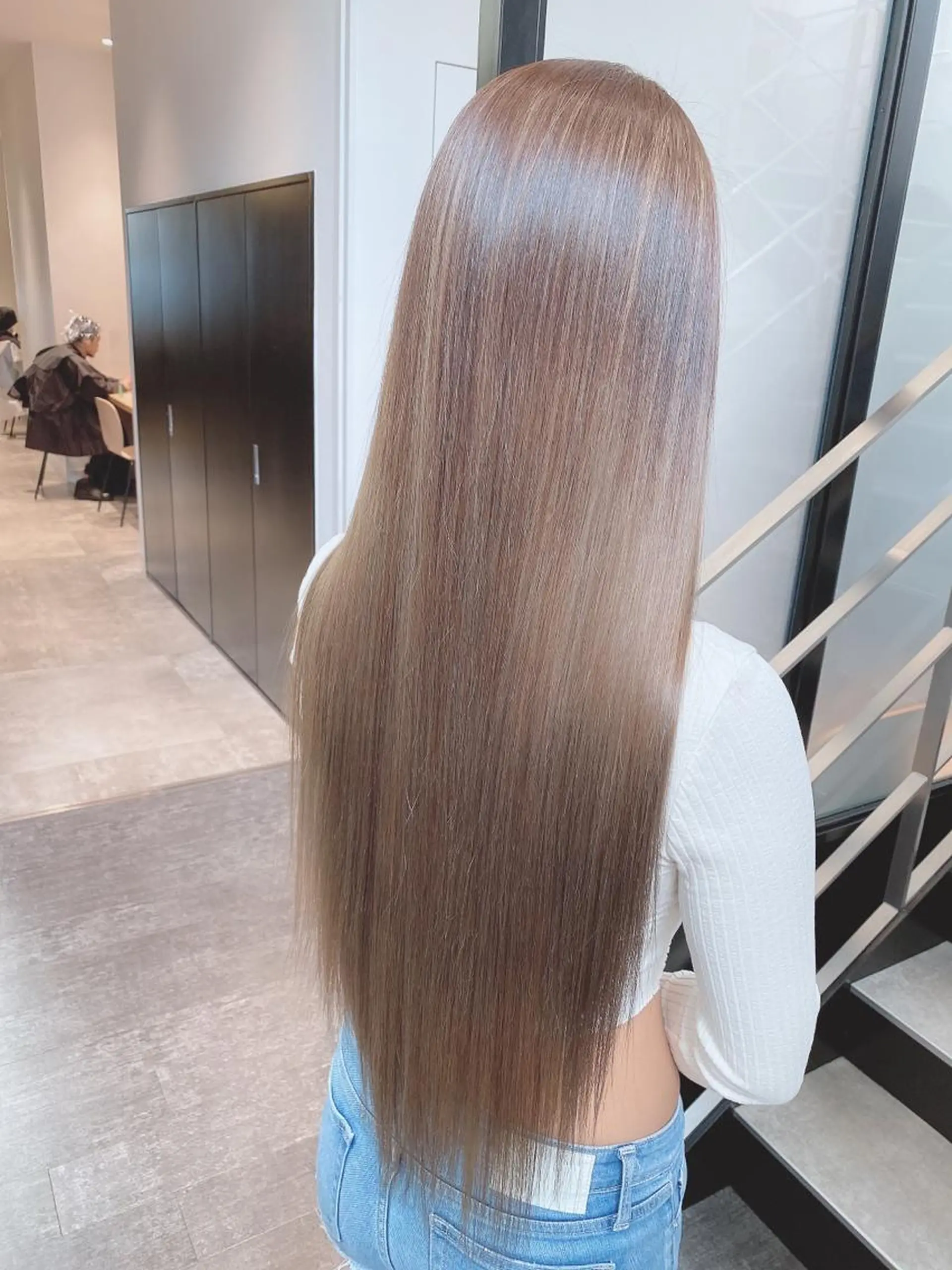 ロング カラー トリートメント ヘアカラー トリートメント 【Diar】オーナー アキヨシケンタのヘアスタイル