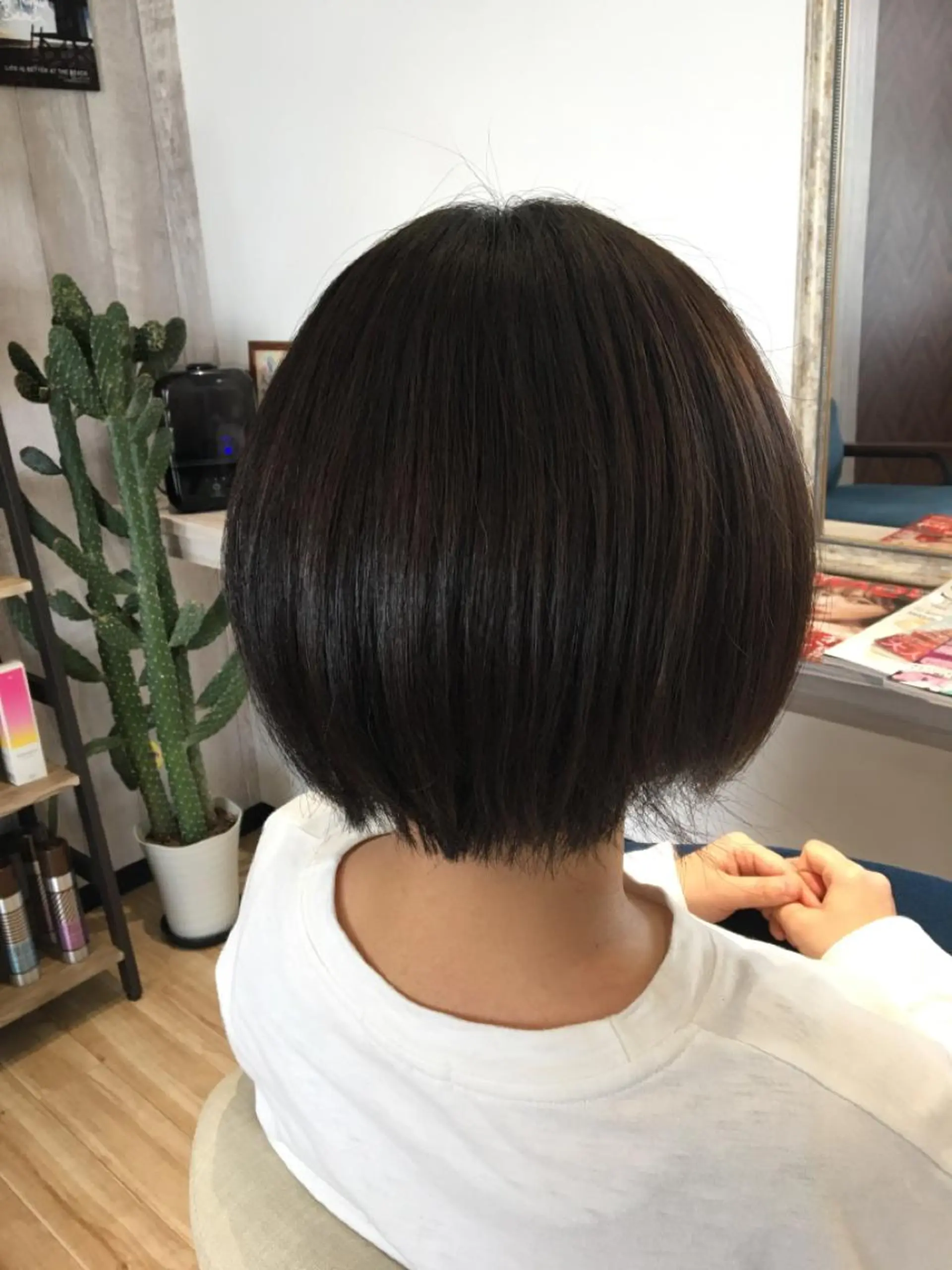 ショート カラー グレージュ Toy stage所属・Toy  stage 大内のヘアスタイル