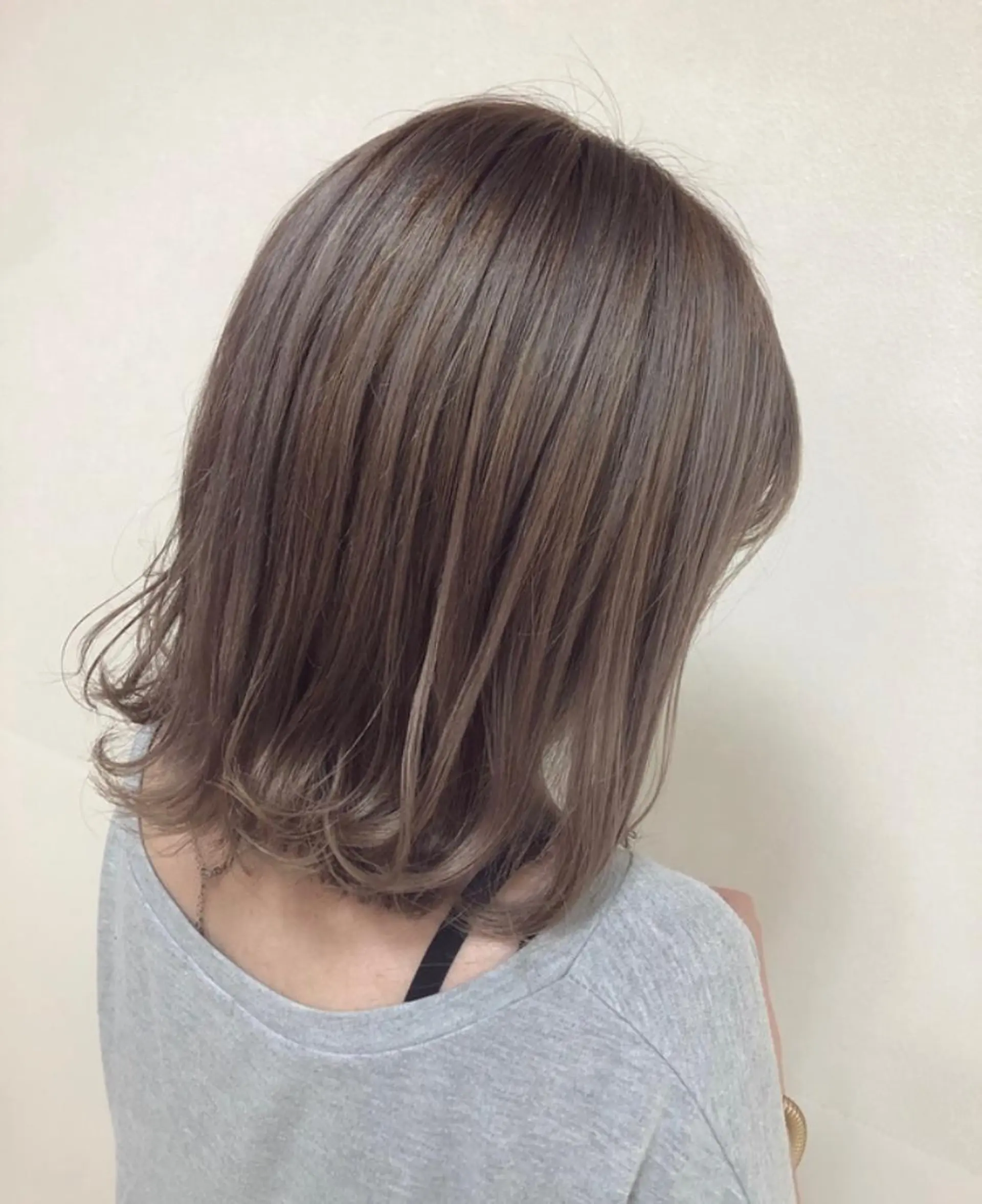 ミディアム カラー ヘアアレンジ ベージュカラー 透明感カラー 丸谷 みくのその他イメージ