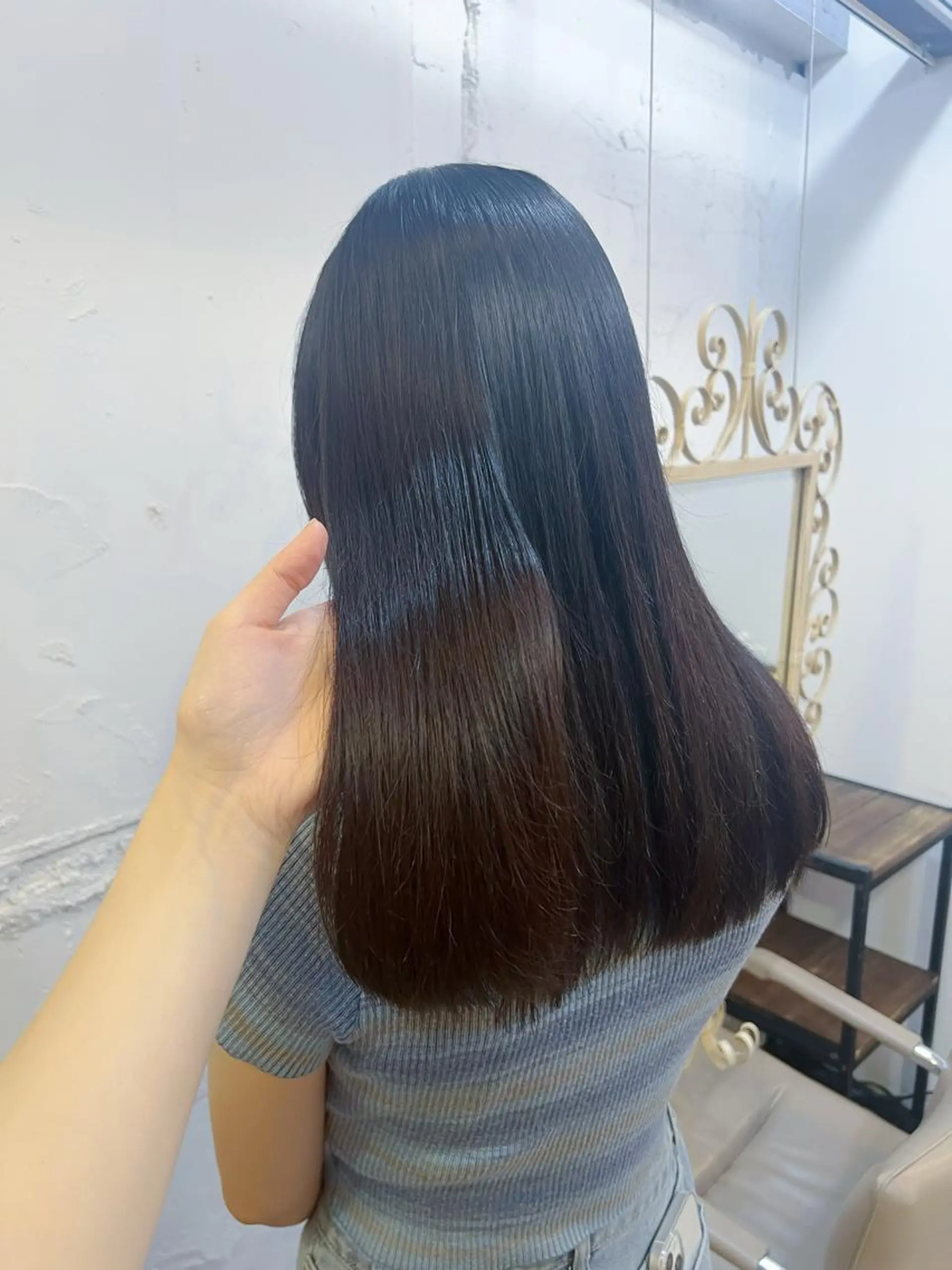ロング 縮毛矯正 縮毛矯正 トリートメント ARISE by A.Design所属・ARISE, akane🪽のヘアスタイル