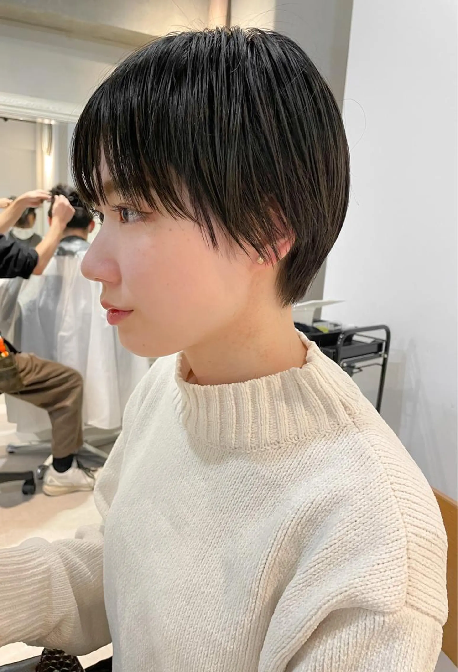ショート カラー ショートヘア カット ヘアカラー トリートメント ショート・ボブ ・ウルフ✂︎IMAIのヘアスタイル