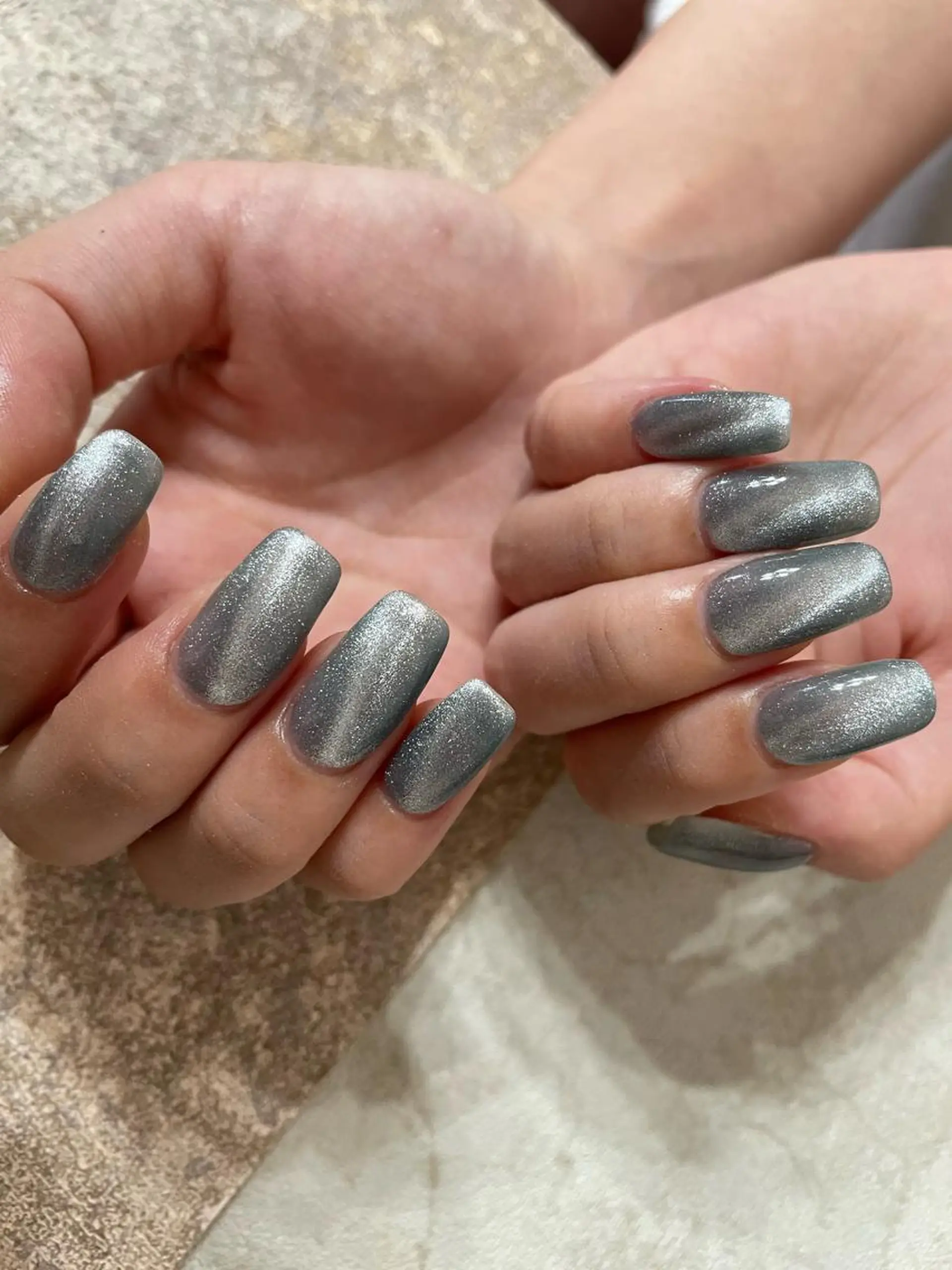 セミロング ネイル ハンドネイル Parfum パルファンのネイルデザイン