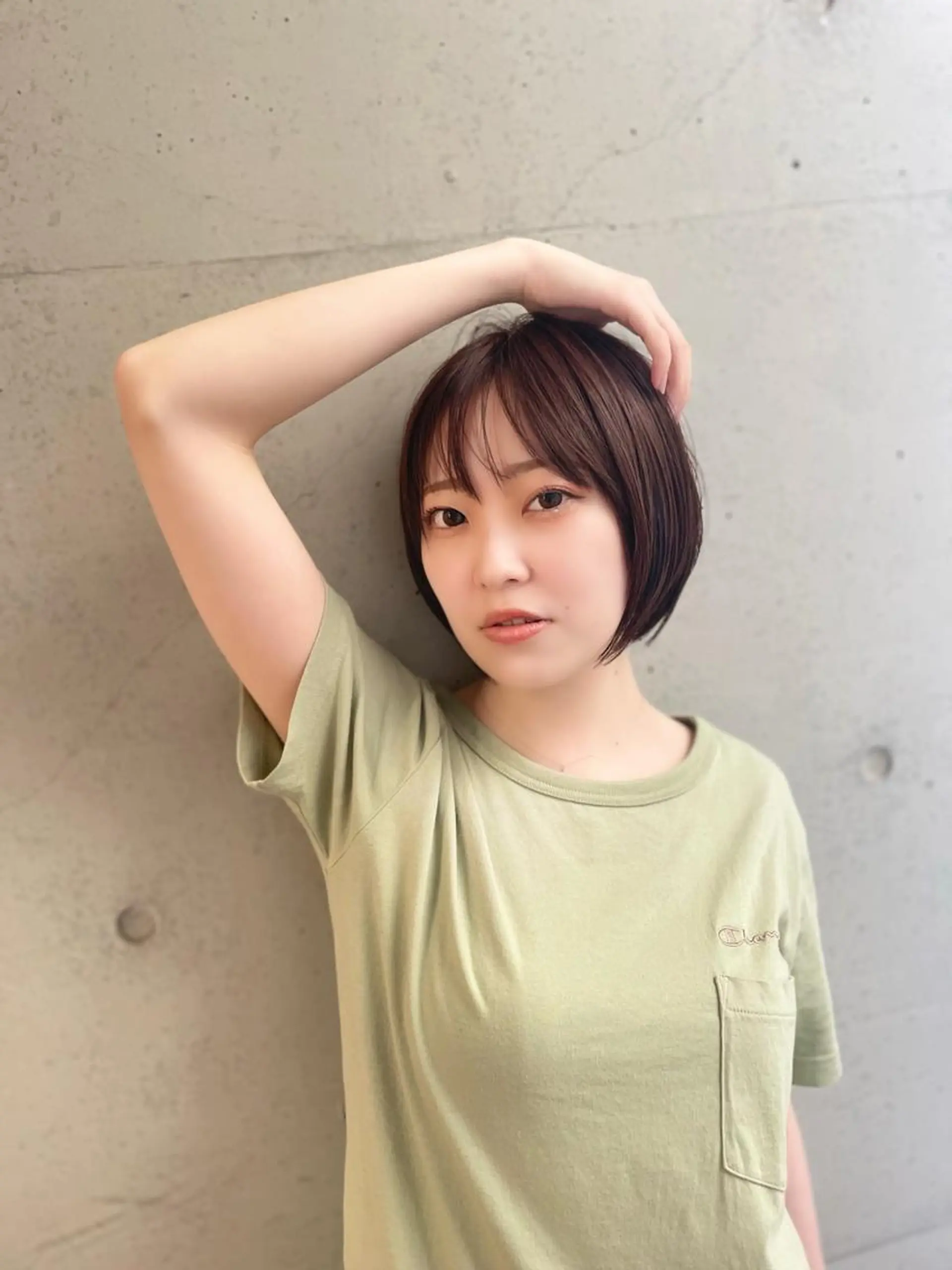 ショート 韓国風ヘア ショートヘア TMJ所属・バズる韓国ヘア 🇰🇷溝邊　拓麿のヘアスタイル