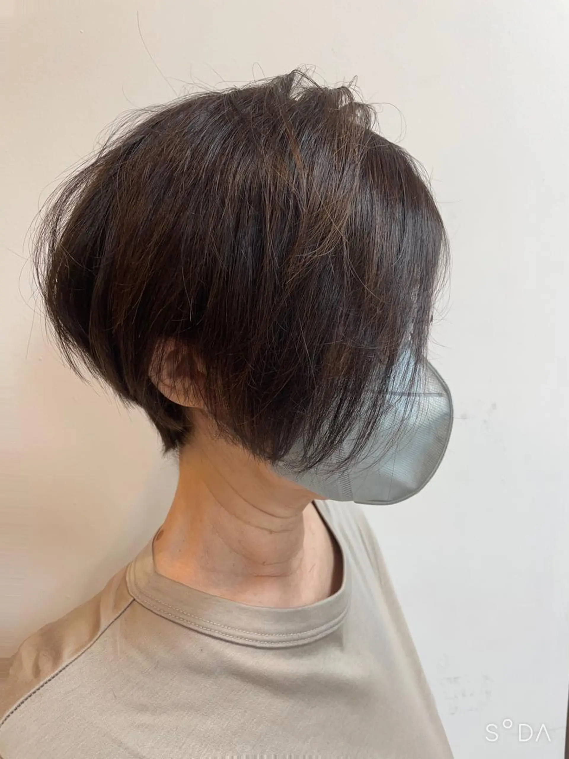 ショート カラー 似合わせカット トリートメント ラピス新宿店所属・stylist Hitomiのヘアスタイル