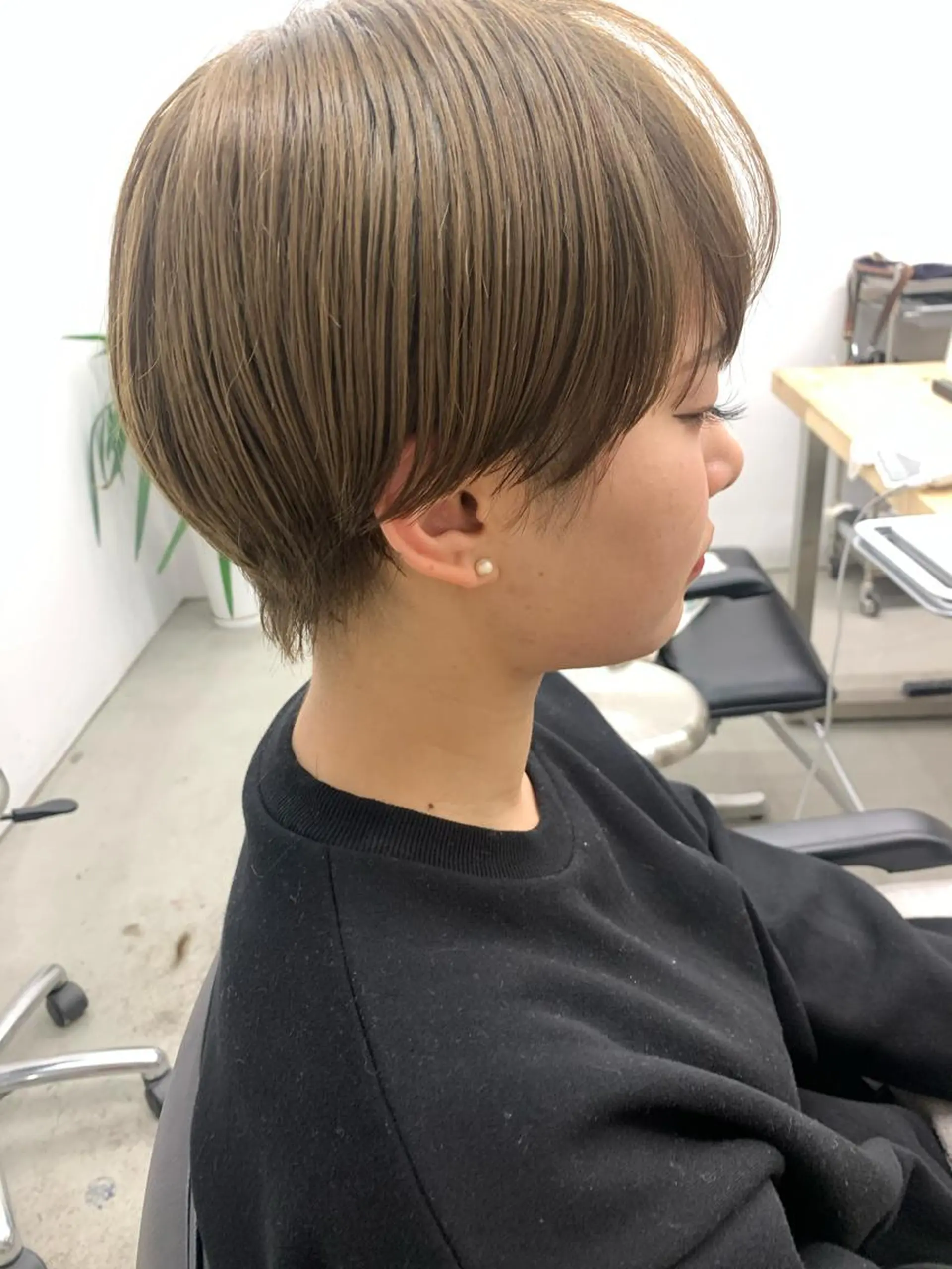 ショート LEBEN所属・leben serikaのヘアスタイル