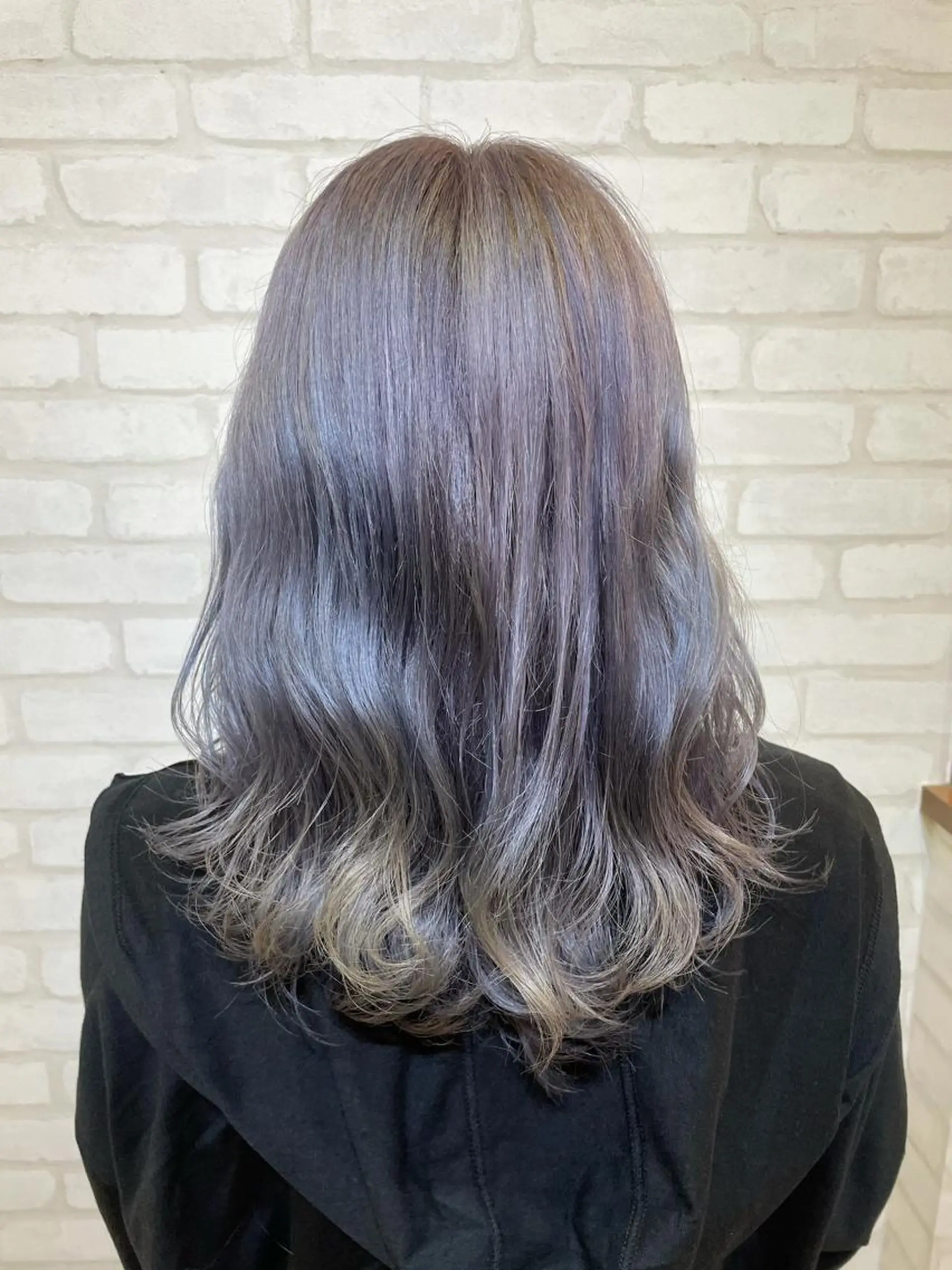 ミディアム カット パーマ 💎True creation💎のヘアスタイル