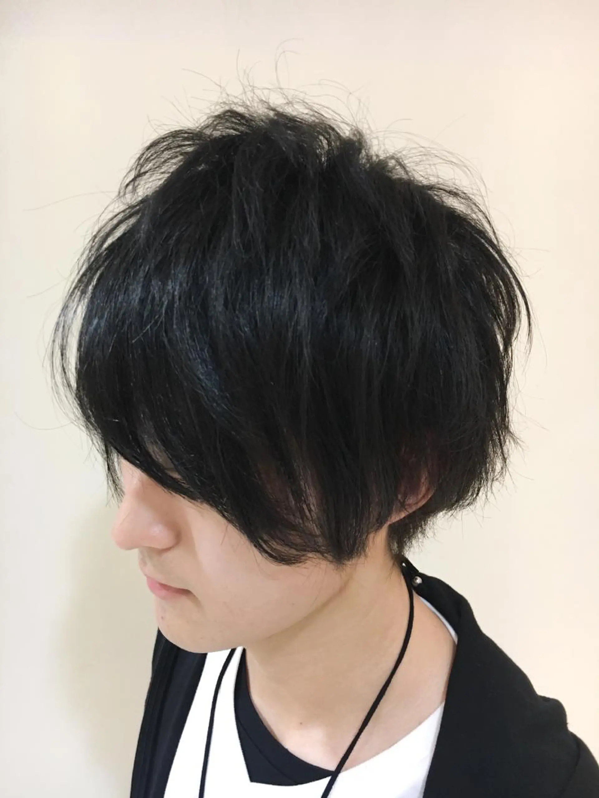 ショート メンズ カット パーマ 永井 大希のヘアスタイル