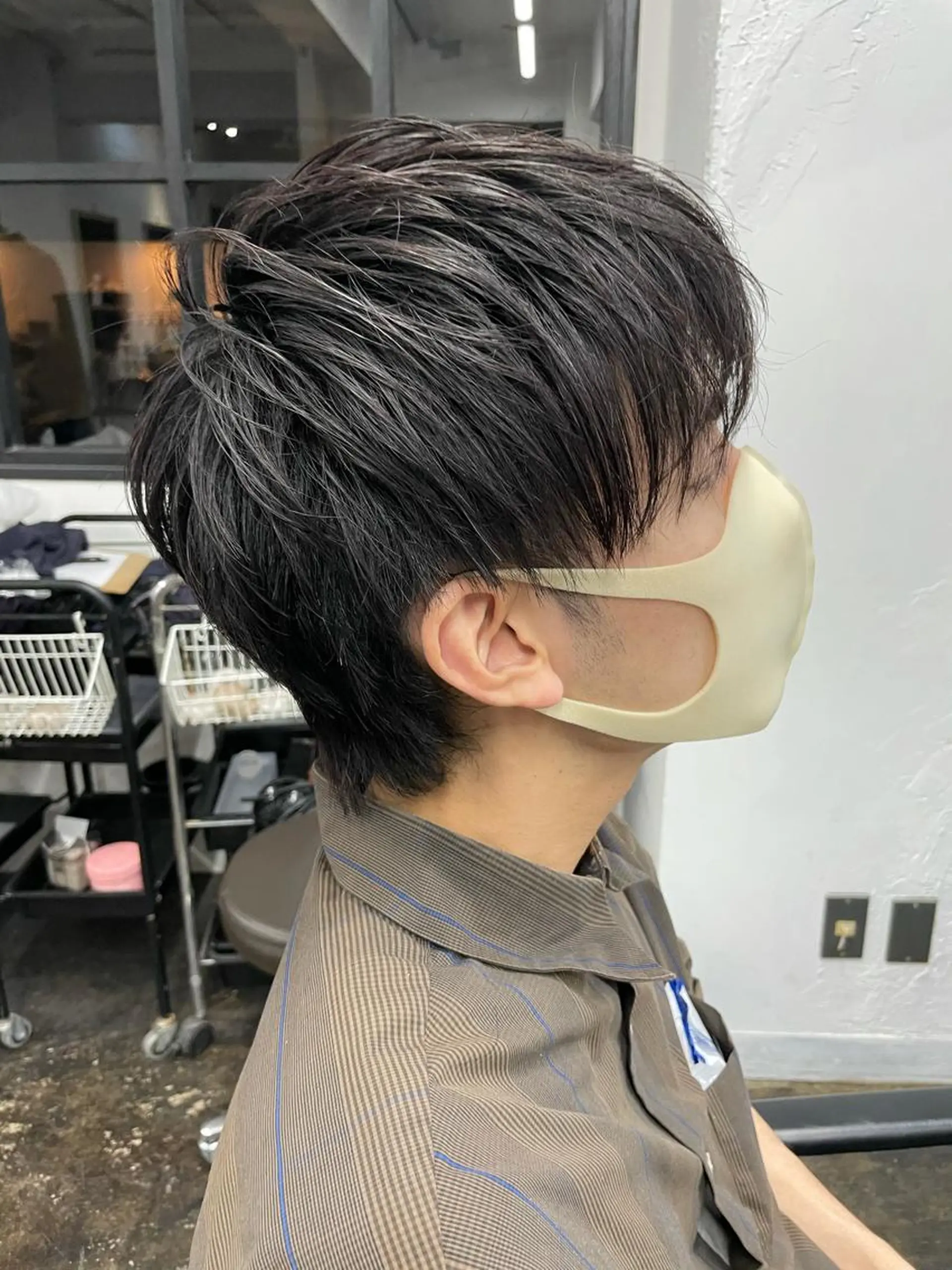 ショート メンズ メンズパーマ メンズ特化ryoのヘアスタイル