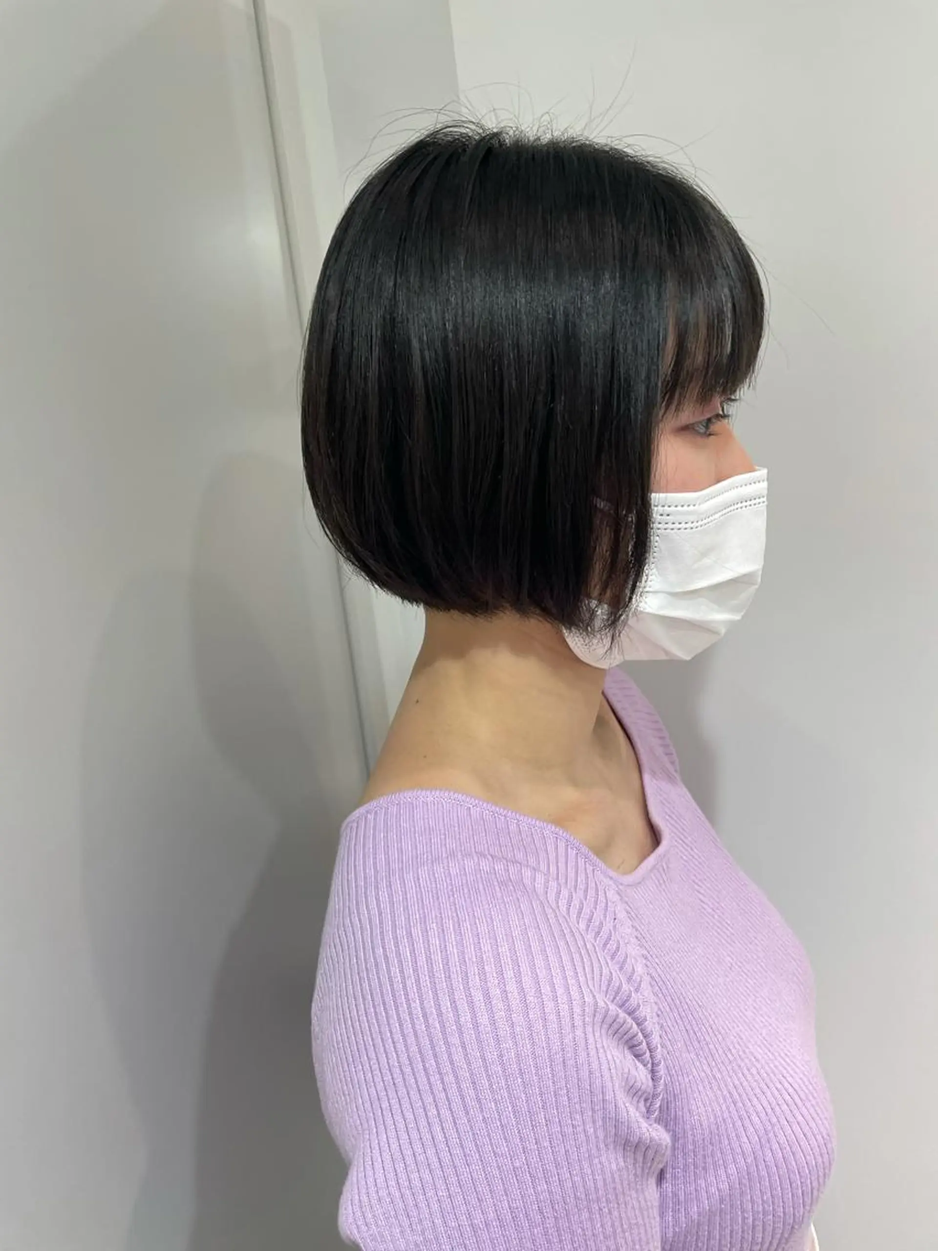 ショート ショートボブ ボブ ショートヘア 太田ありさ クリーミーヘアカラーのヘアスタイル