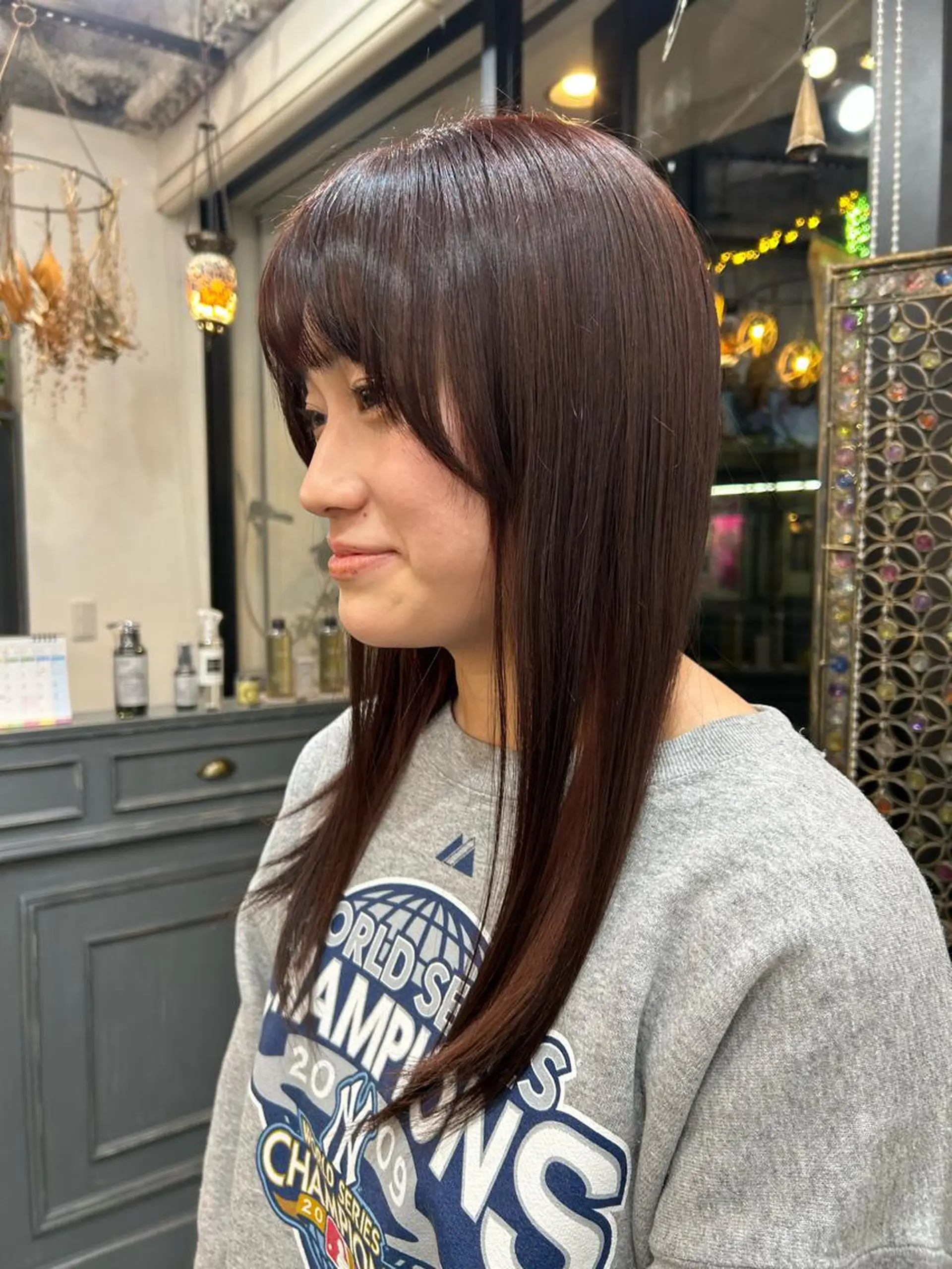ロング 木村 陽菜のヘアスタイル