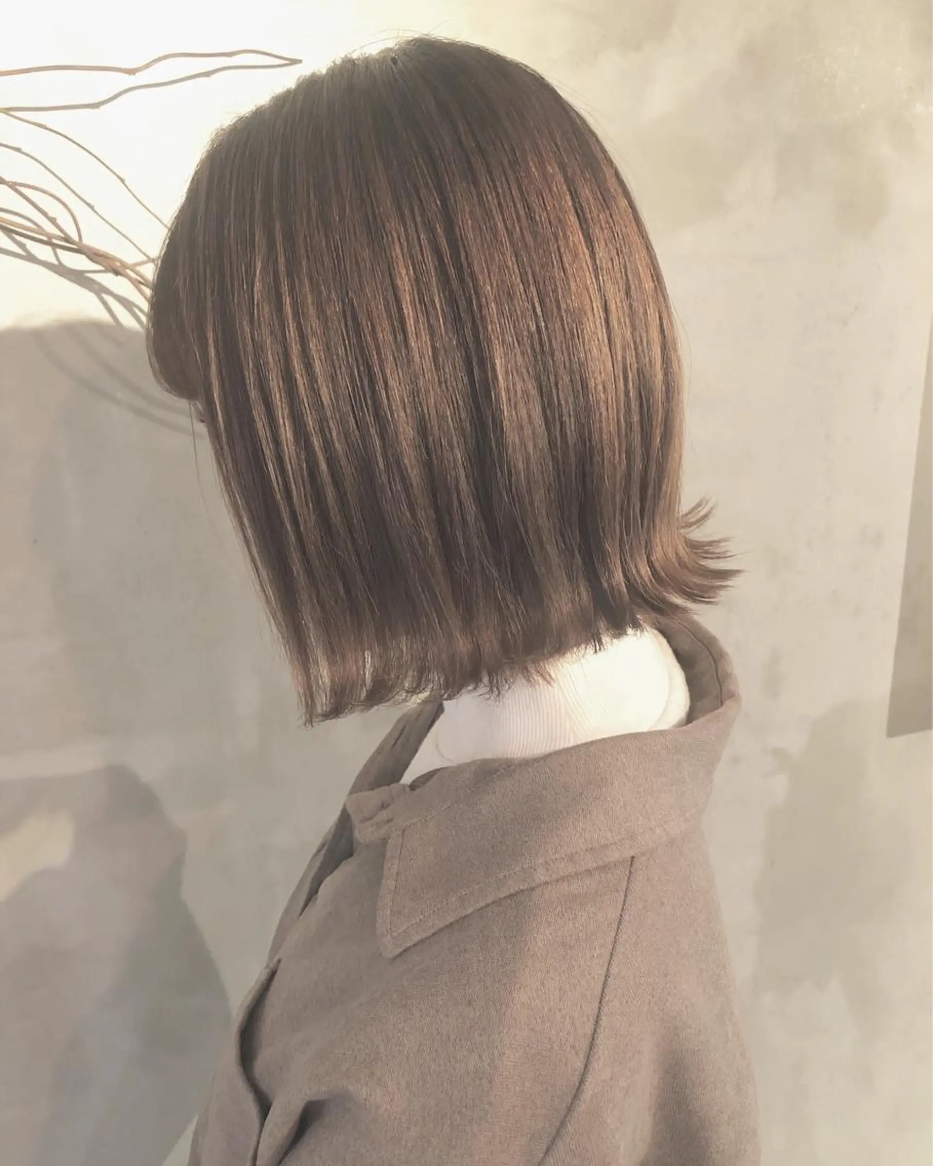 ミディアム カラー ヘアアレンジ アクアカラー ハイライトカラー イルミナカラー ハイライト 髪質改善 ヘアカラー sano sayakaのヘアスタイル