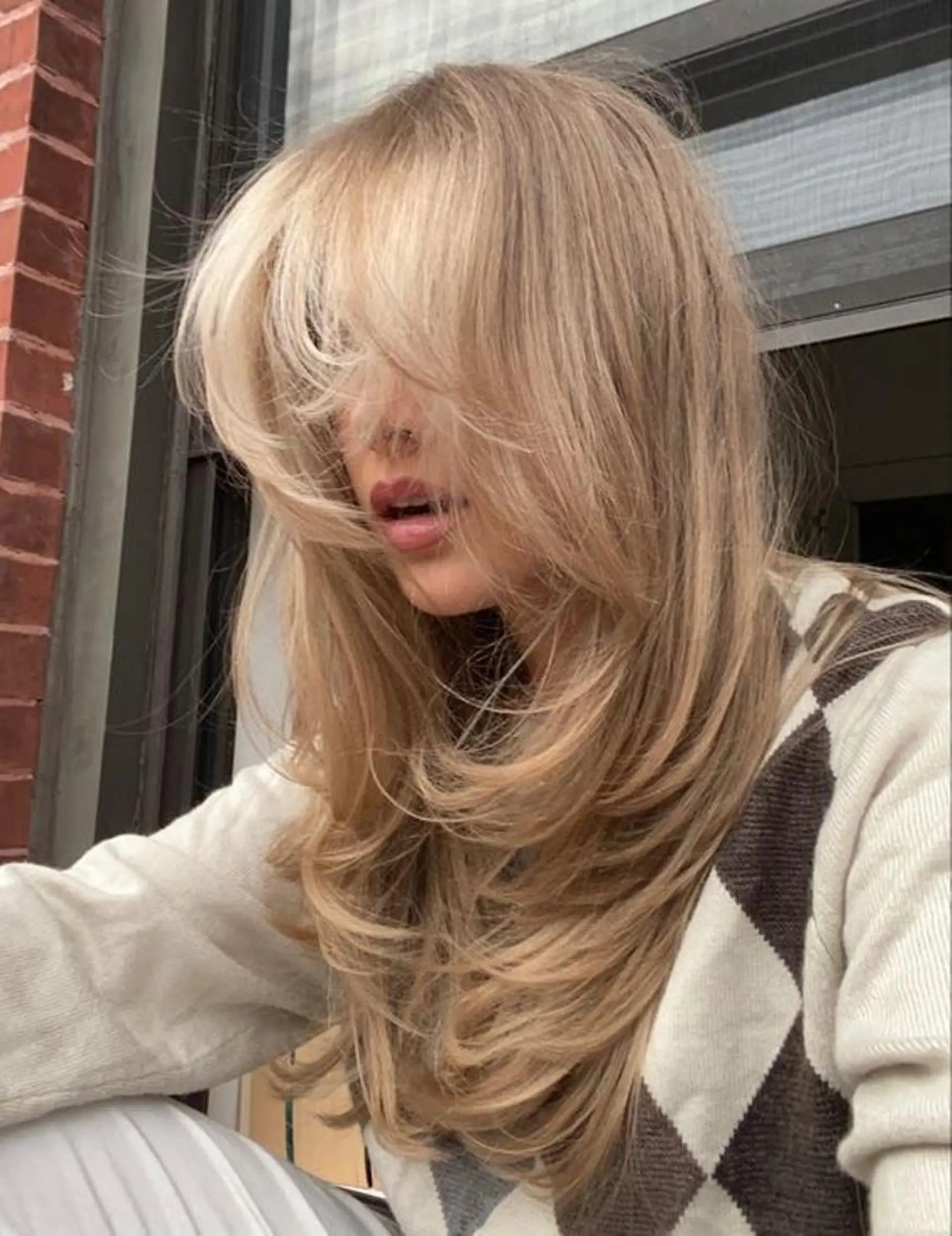 ロング ハイトーン♡ブリーチ ♡エクステ♡nanaのヘアスタイル