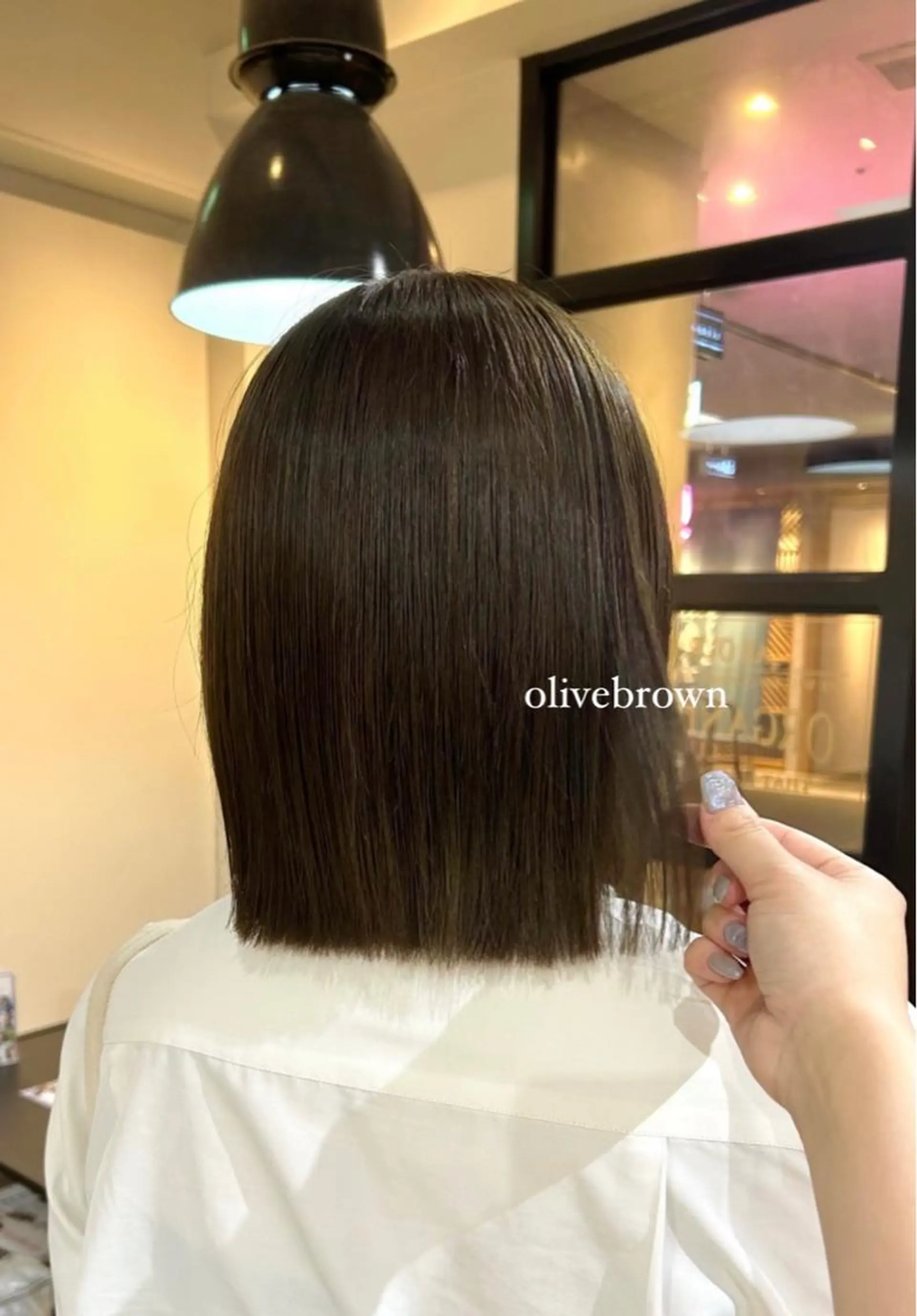 カラー 透明感カラー オレンジ カット ヘアカラー トリートメント 透明感カラー/ 髪質改善✨️💞萌愛のヘアスタイル