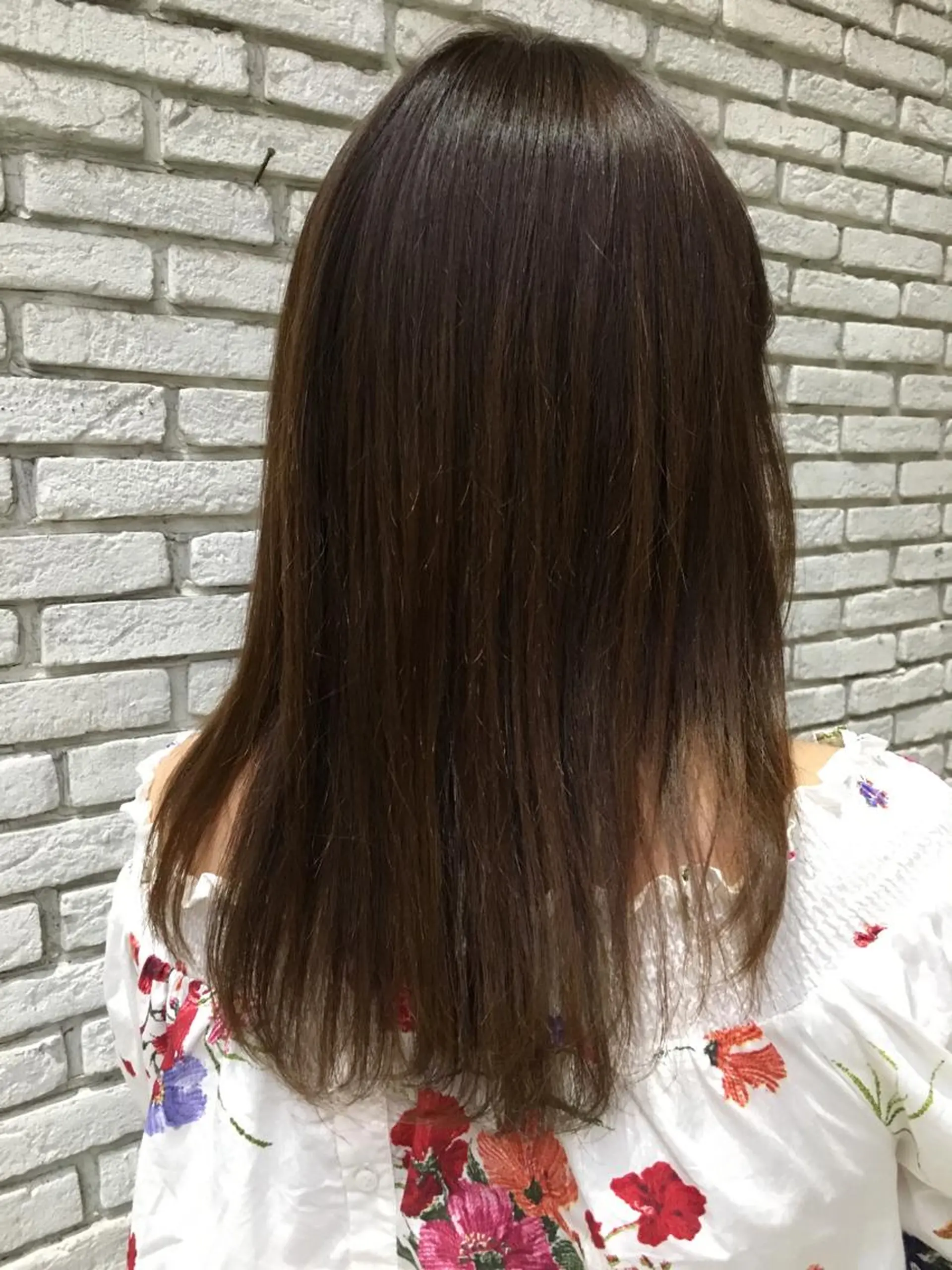 ロング カラー アッシュ Lapel green所属・Lapelgreen 森町 / AOIのヘアスタイル
