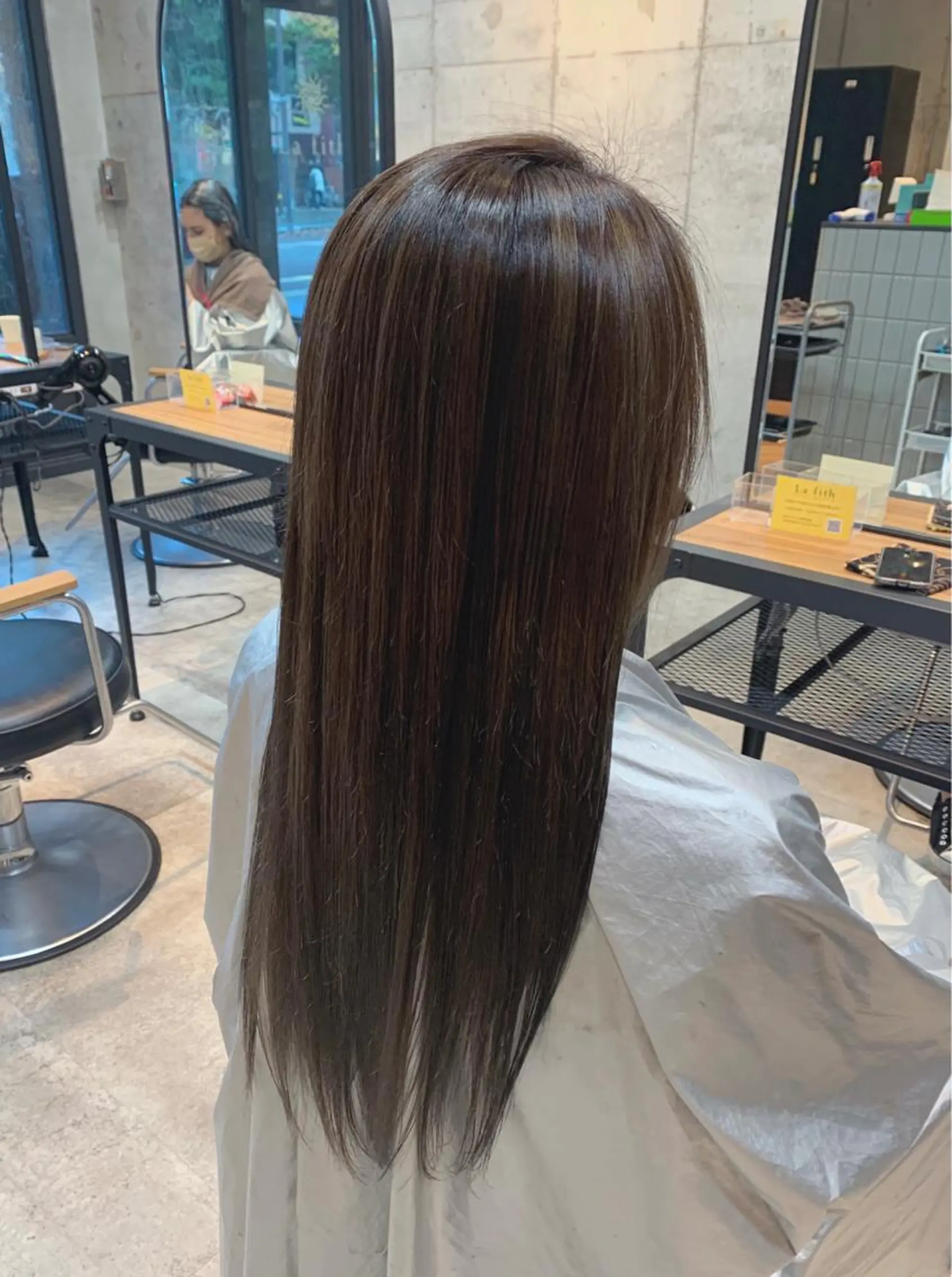 ロング トリートメント 山本 みきのヘアスタイル