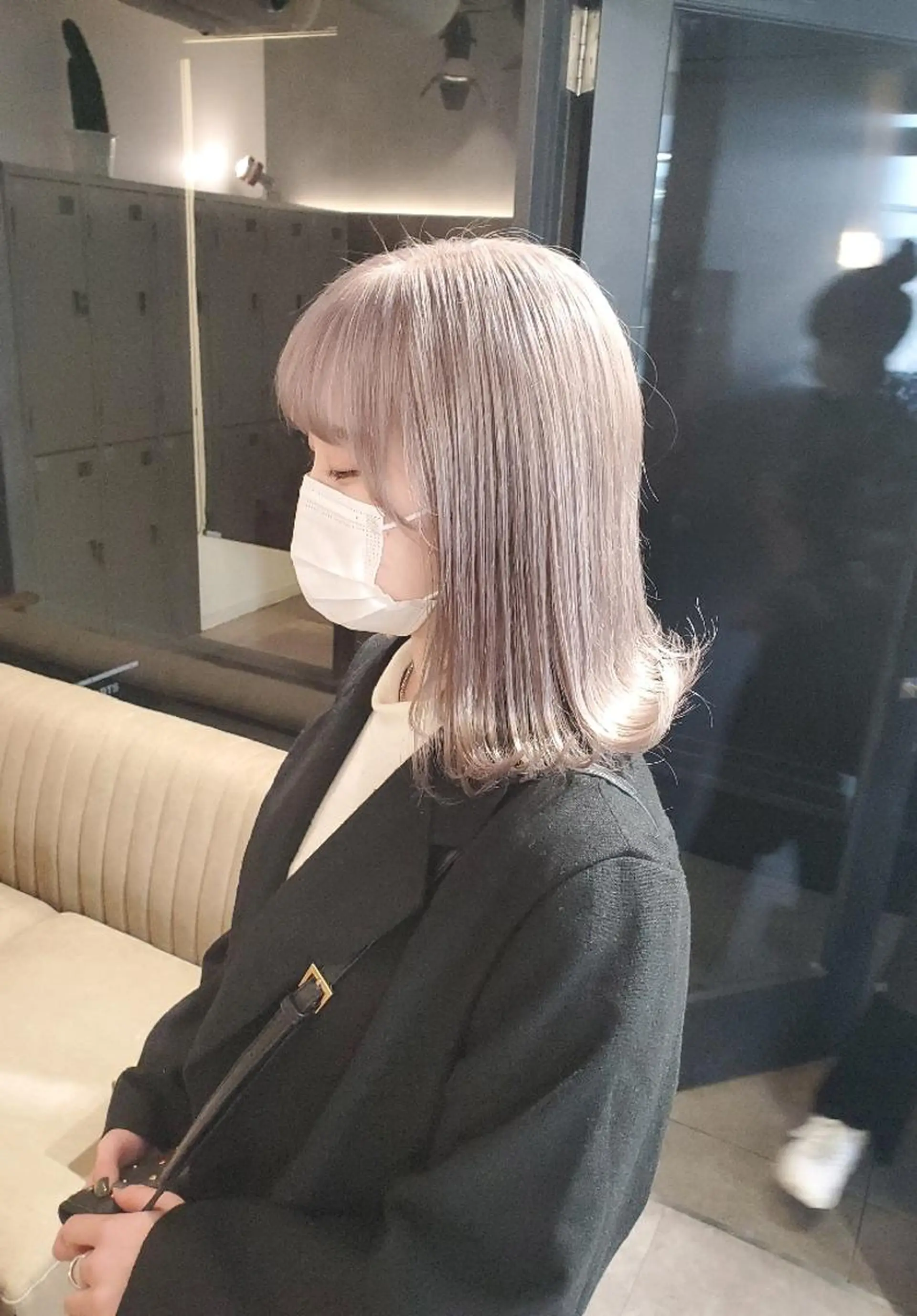 ミディアム カット ヘアカラー トリートメント ✨本日空きあります✨ 遠田コウヘイ🌟のヘアスタイル
