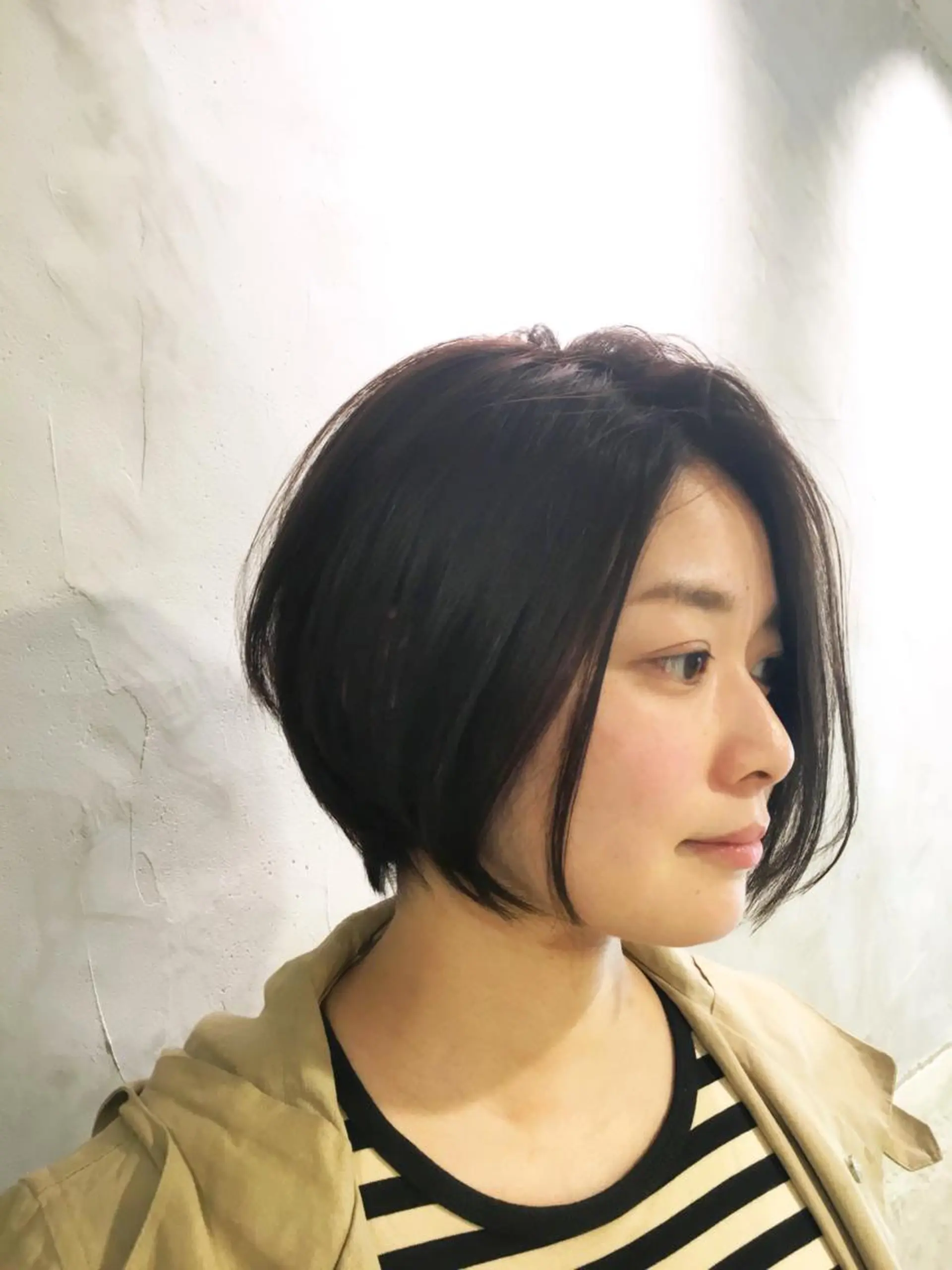 ショート カラー カット 縮毛矯正 niche(ニーチェ)所属・落合 優樹のヘアスタイル
