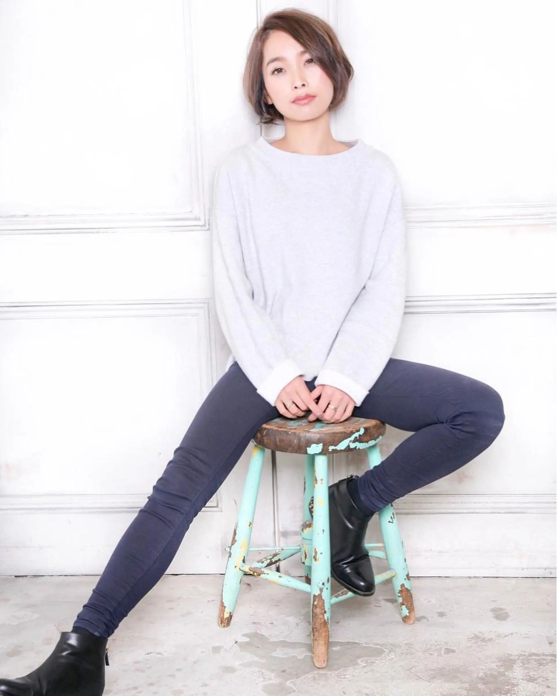 ショート breathbeauu所属・きよかず キヨカズのヘアスタイル