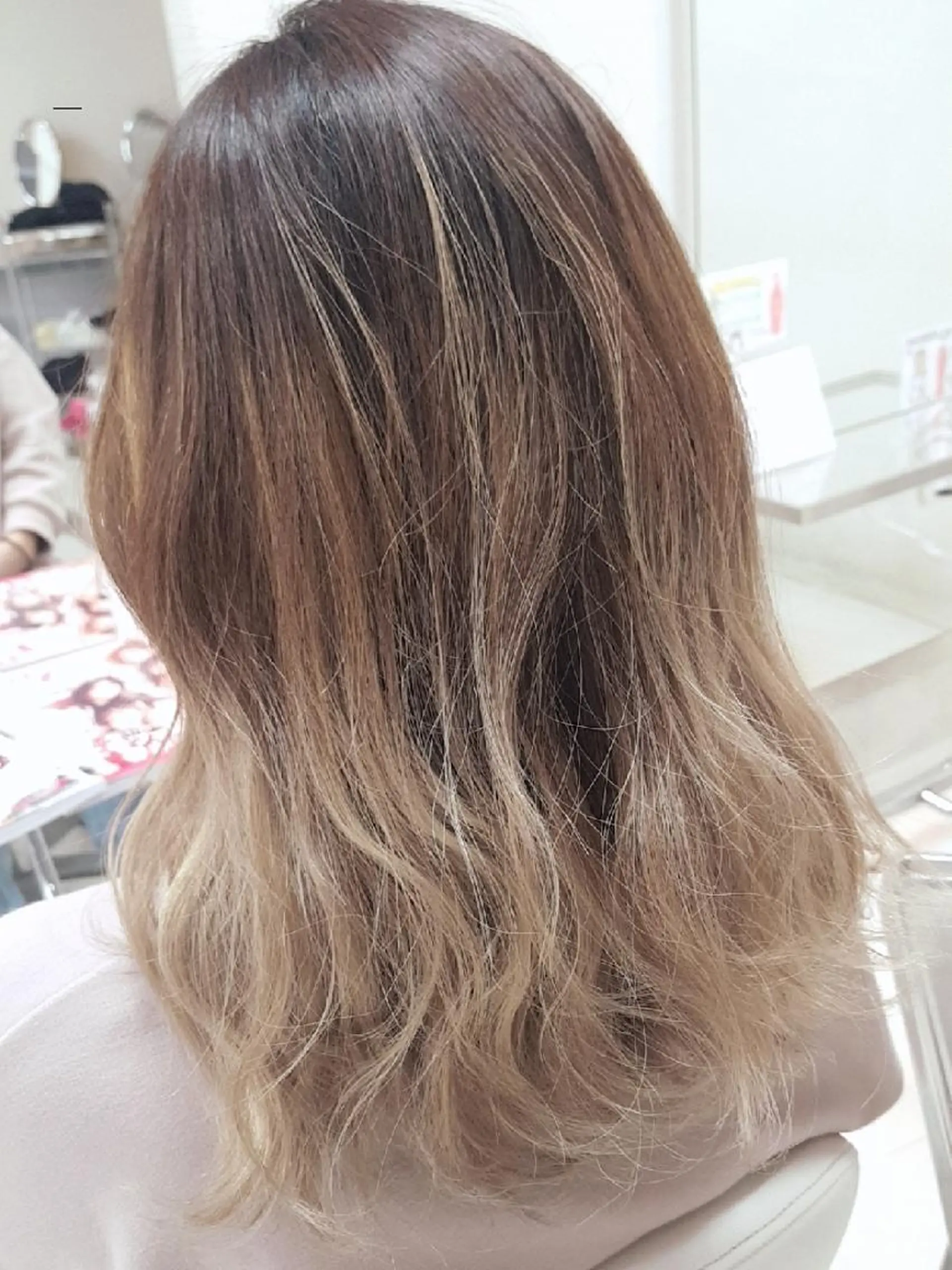 セミロング カット トリートメント 菊地 美憂のヘアスタイル