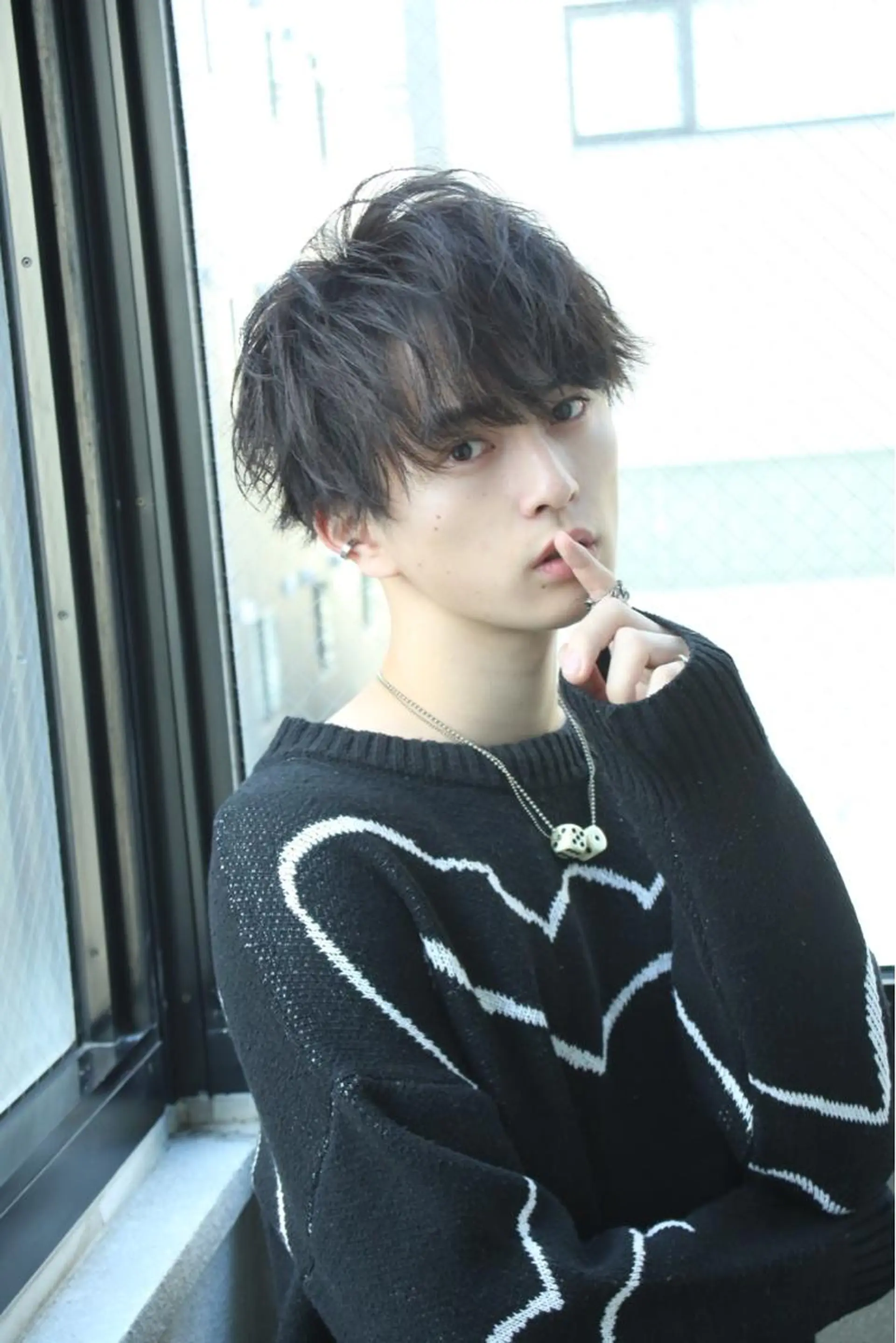 ショート パーマ ヘアアレンジ メンズ メンズパーマ スパイラルパーマ カット トリートメント ヘアセット 【メンズヘアの匠】 タニ　心斎橋　アメ村のヘアスタイル