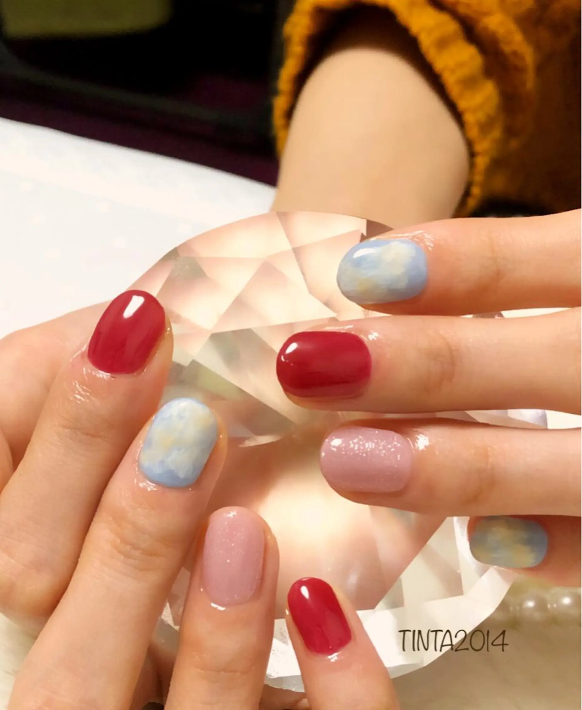 ネイル ニュアンスネイル ネイルサロン ティンタ所属・馬場 典子のネイルデザイン