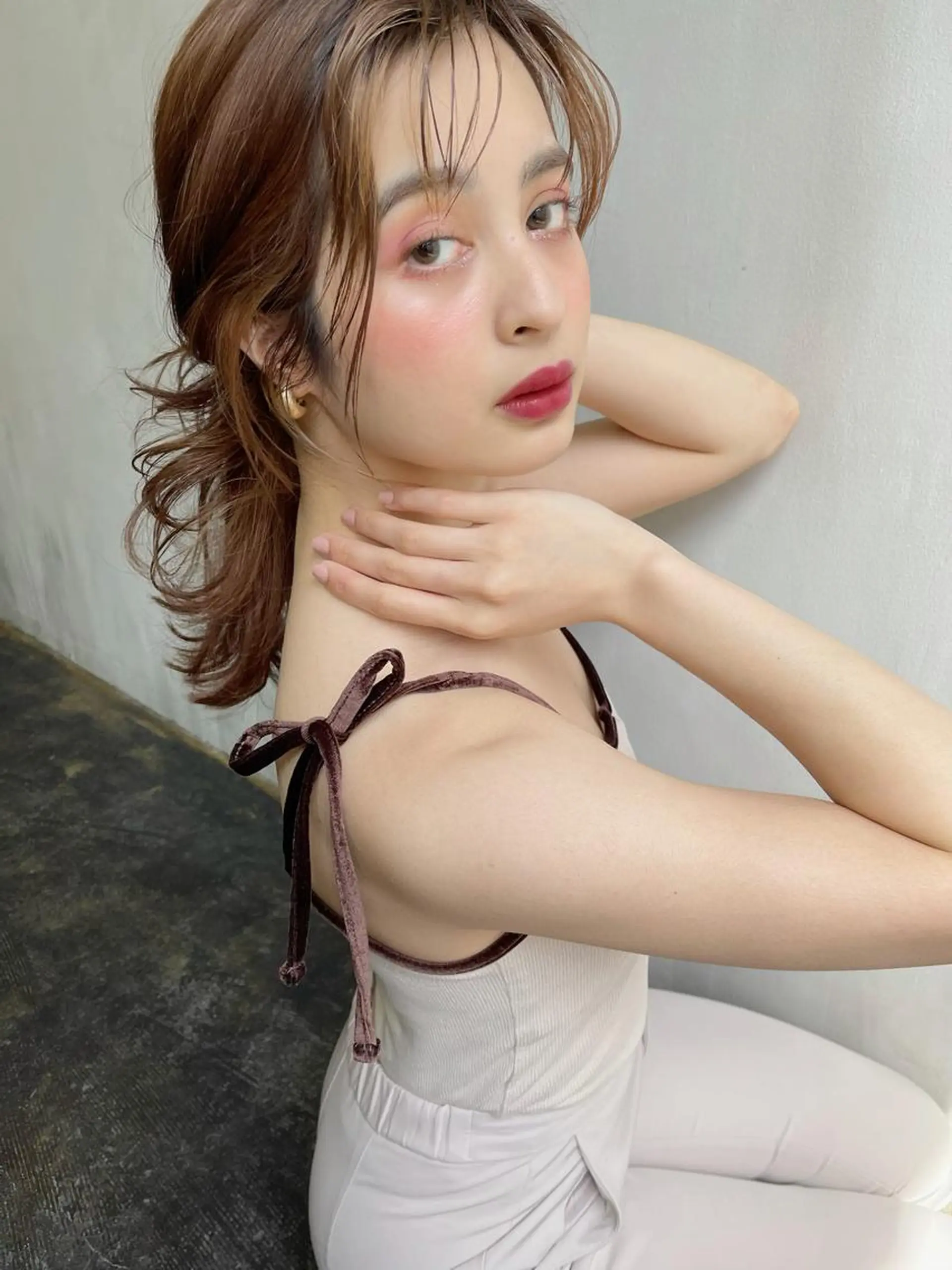 ロング カット 韓国 / 中国ヘア 🦋Noniのヘアスタイル