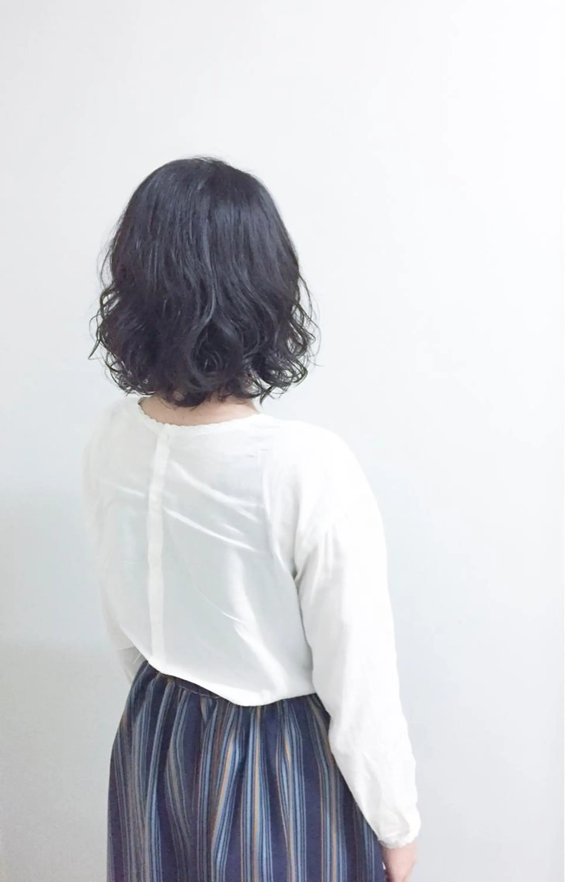 ミディアム ミディアムパーマ ボブ un所属・un 溝の口 伊豆本のマツエク・マツパデザイン