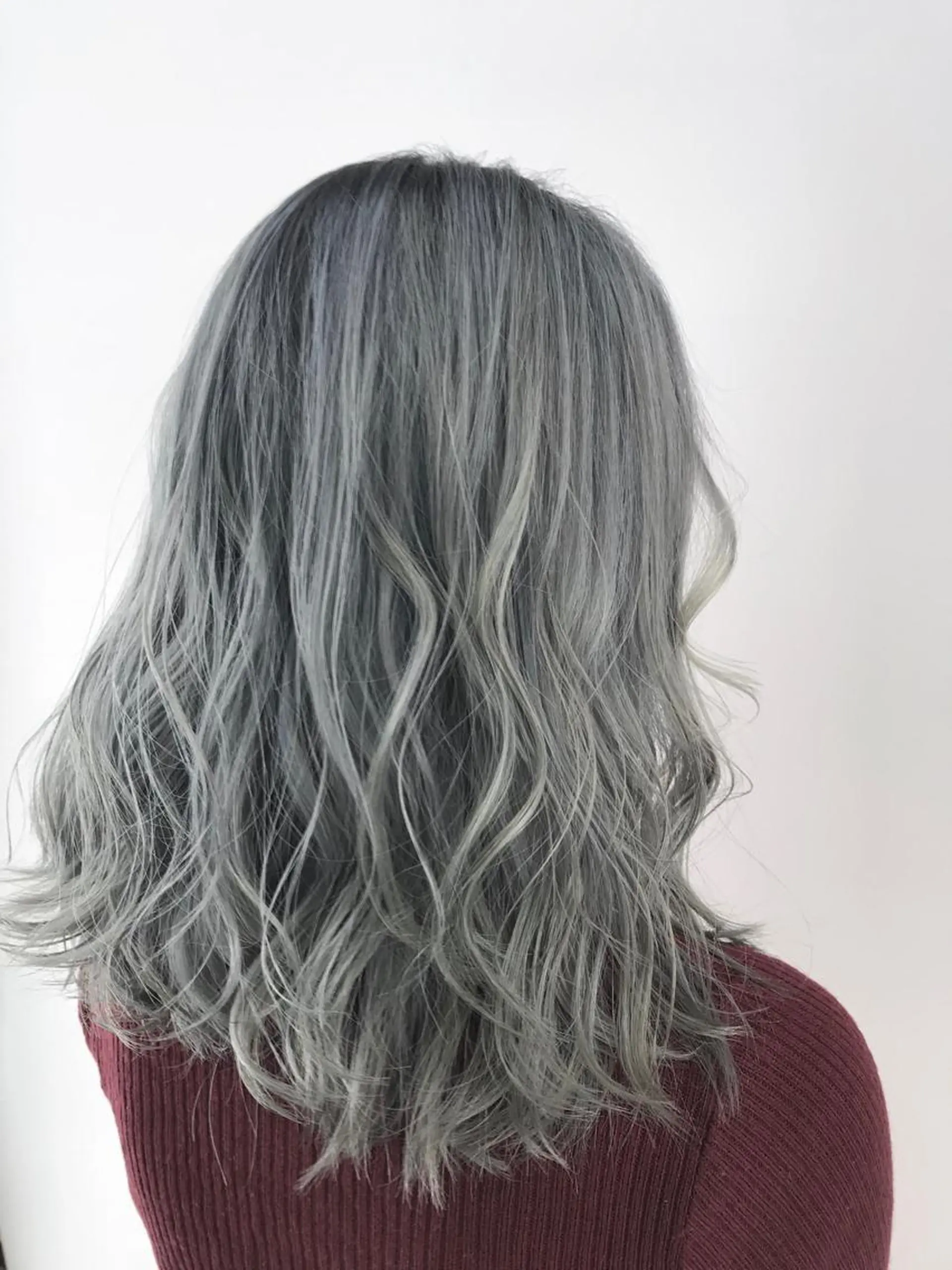セミロング アッシュ ヘアメディカルサロン銀座premium所属・✨髪質改善✨三橋 正隆のヘアスタイル