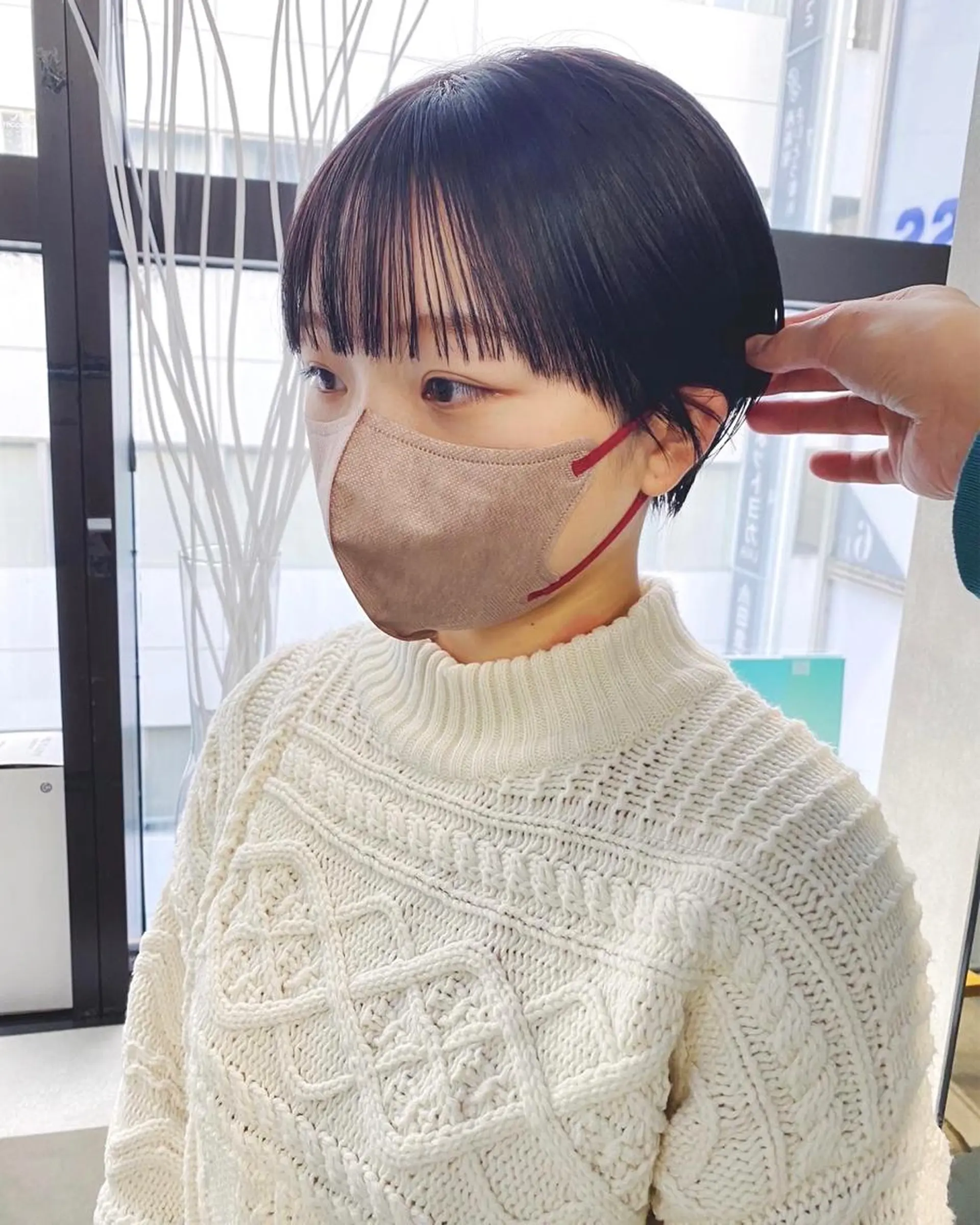 ショート カラー ヘアアレンジ ヘアカラー トリートメント 🎀暖色カラー🎀 yurika♡のヘアスタイル