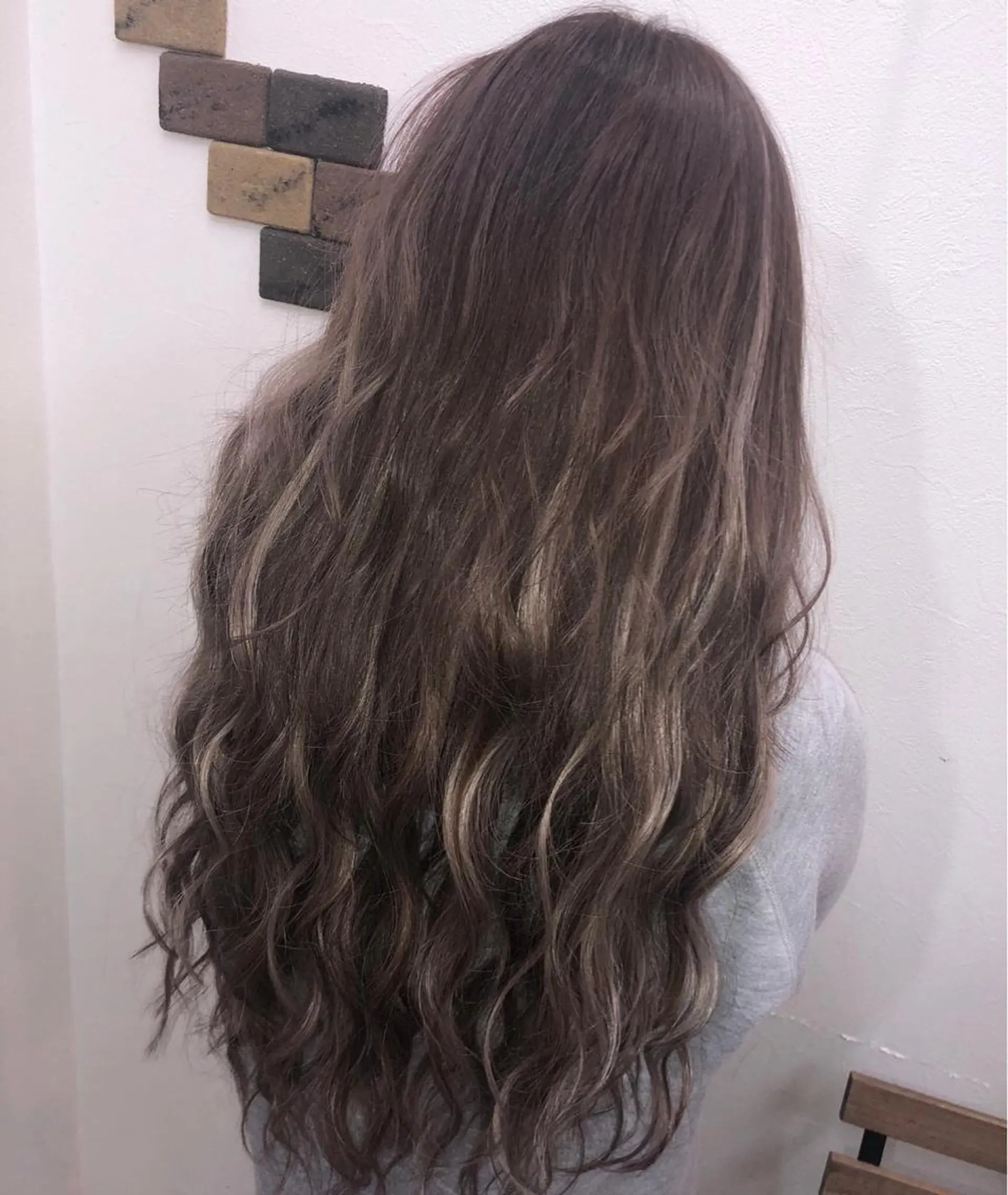 ロング アッシュ アッシュブラウン MAKO ❤️‍🔥NEXTのヘアスタイル