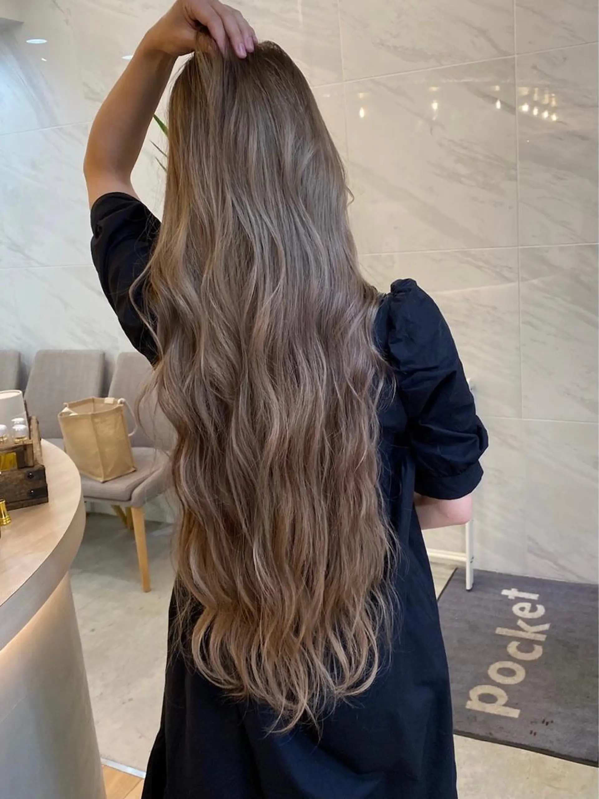 ロング カラー 韓国風ヘア 🎗大槻 武士🎗のヘアスタイル