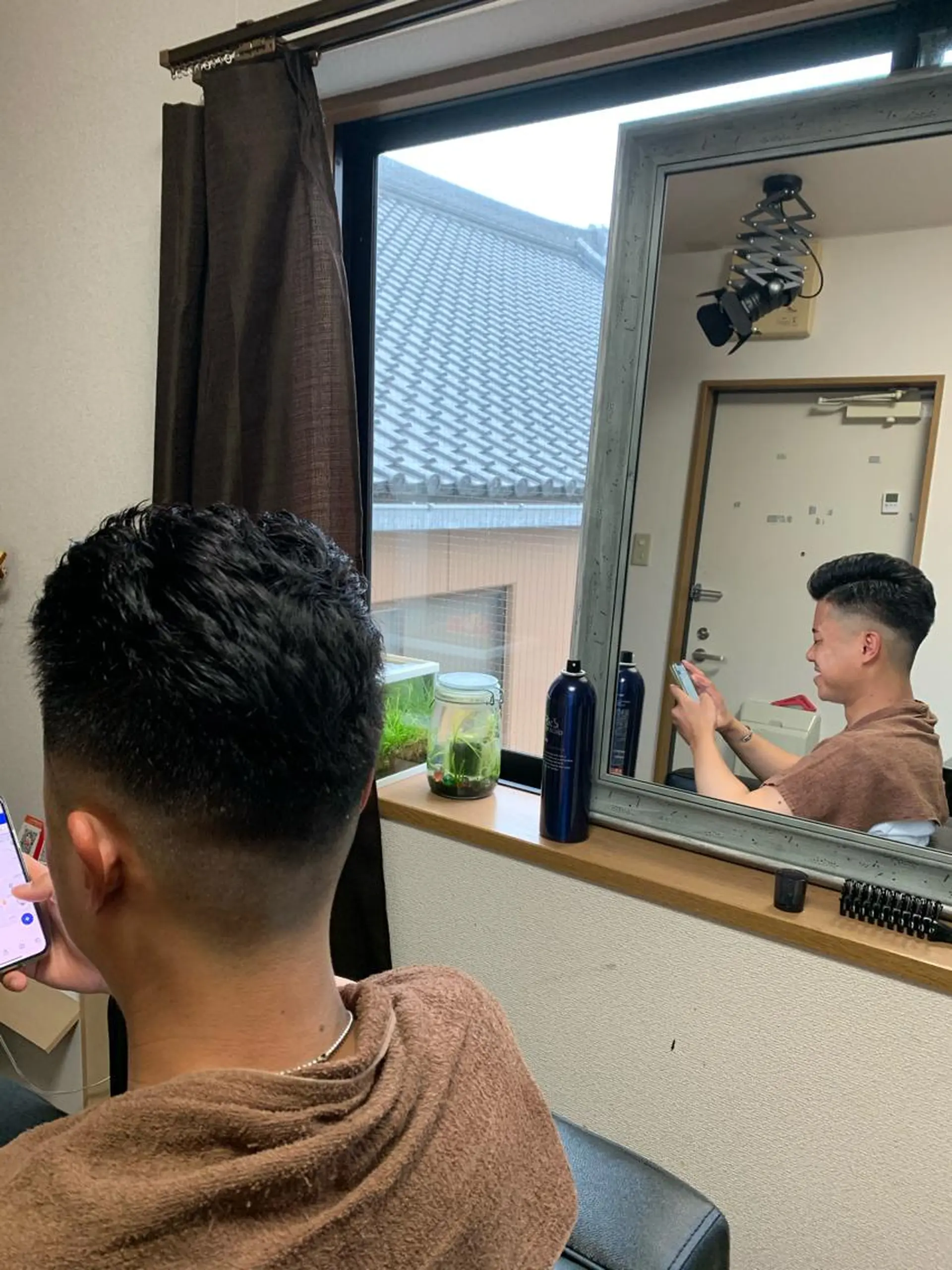 ショート メンズ フェードカット カット じょん 。のヘアスタイル