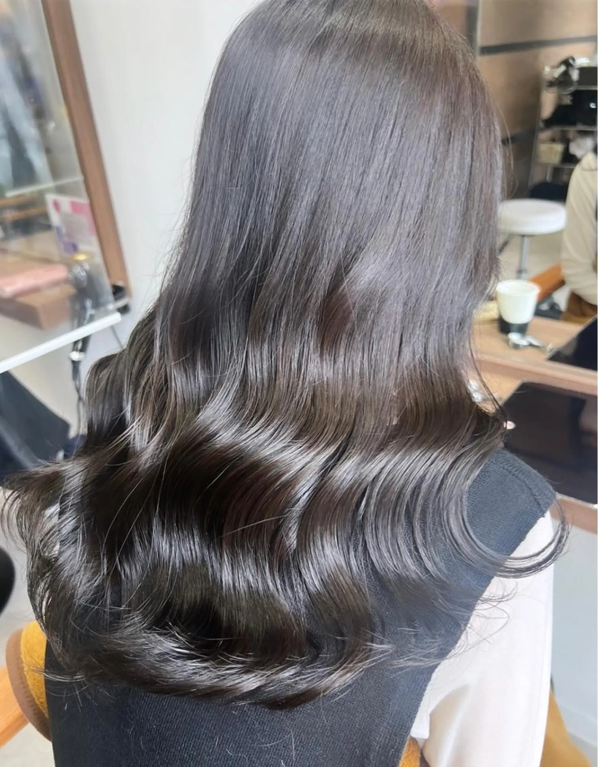 ロング カラー カット ヘアカラー トリートメント ヘアセット 名古屋/髪質改善/ 透明感SHIZUKAのヘアスタイル