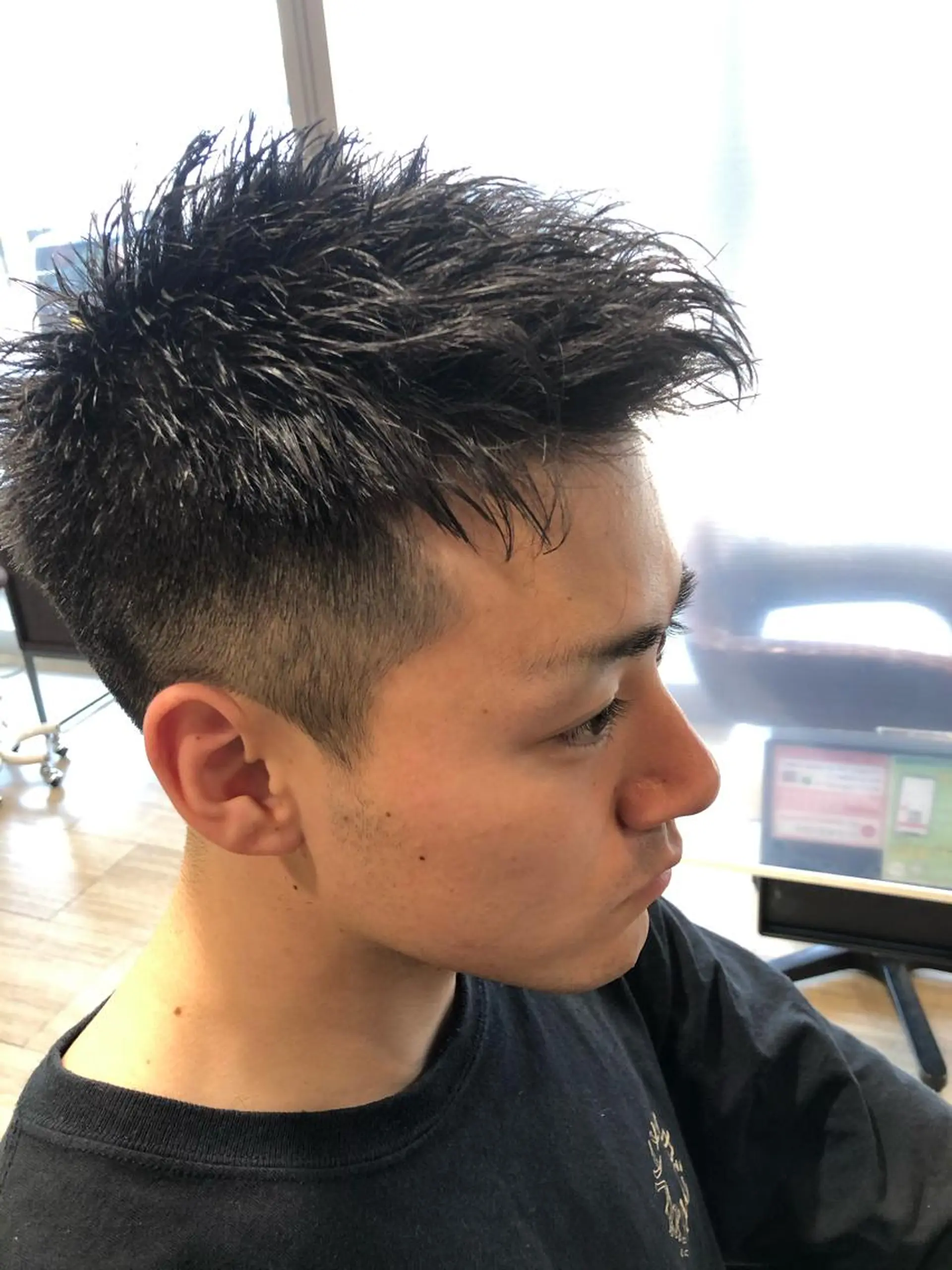 ショート パーマ メンズ メンズパーマ/ スパイキー/神田正紀のヘアスタイル