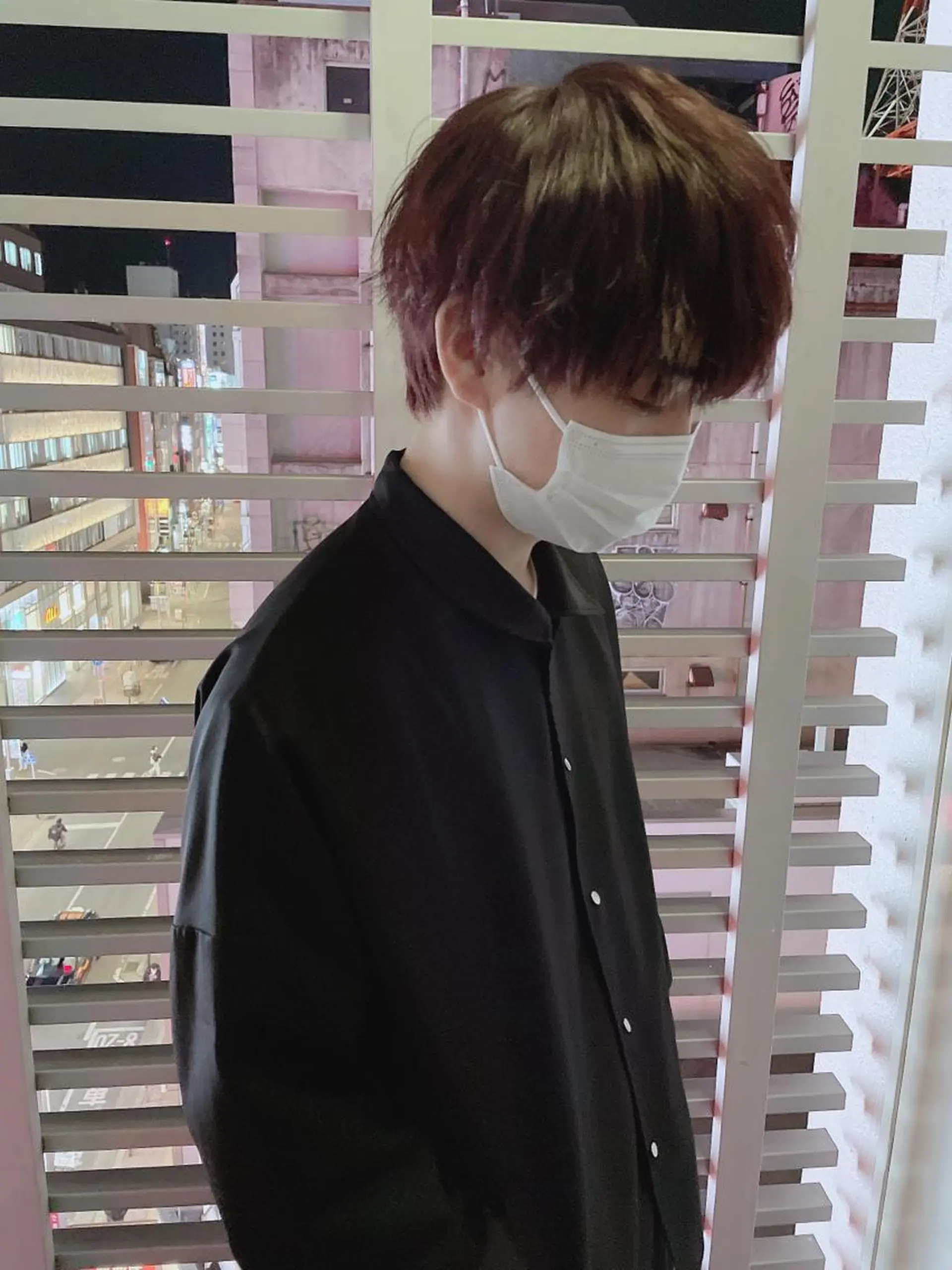 ショート カラー ヘアアレンジ メンズ カット ヘアカラー メンズZina代表 田端 麗治のヘアスタイル