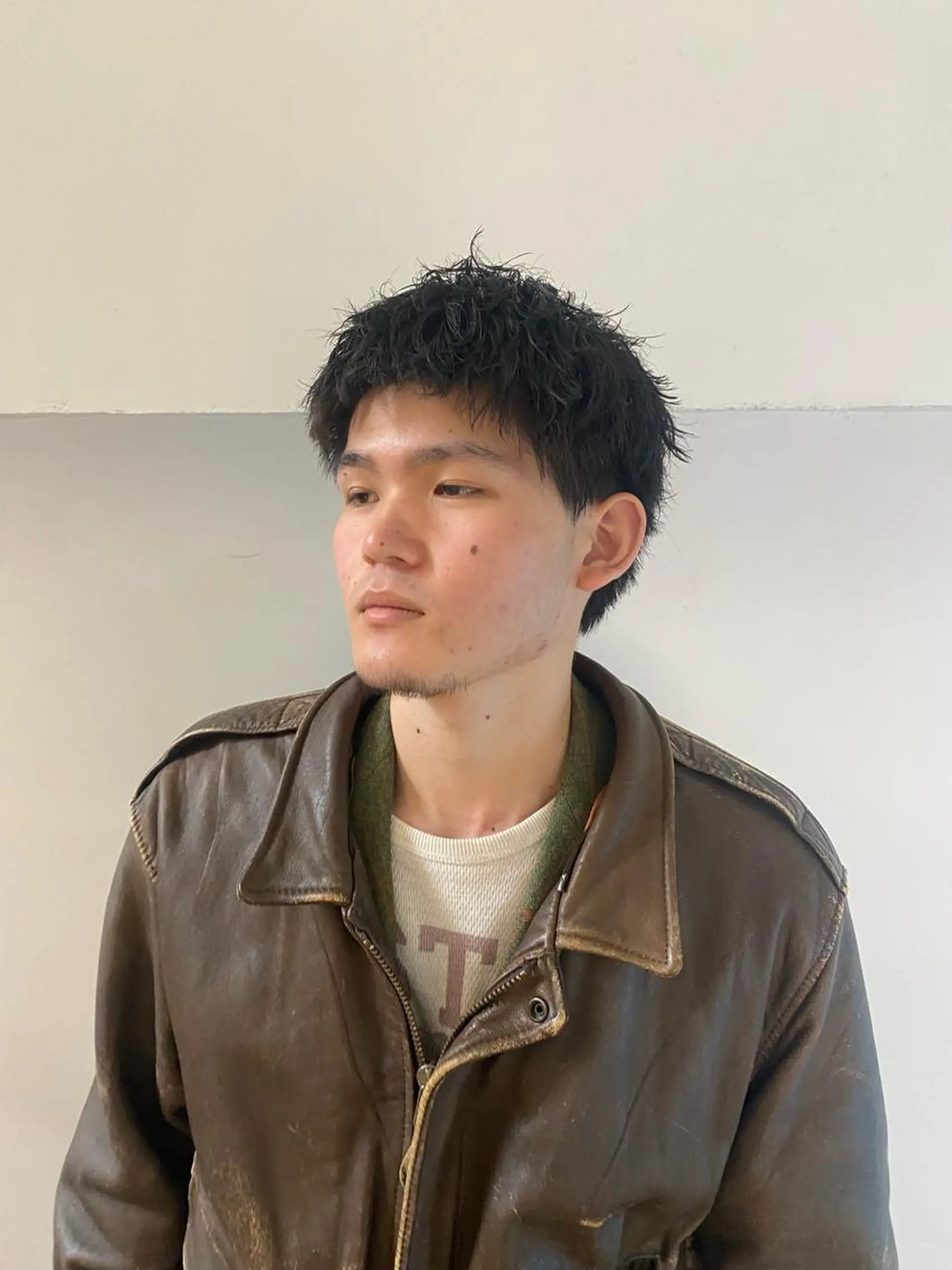 パーマ メンズ カット パーマ 新宿【メンズパーマ】 塩澤太一のヘアスタイル