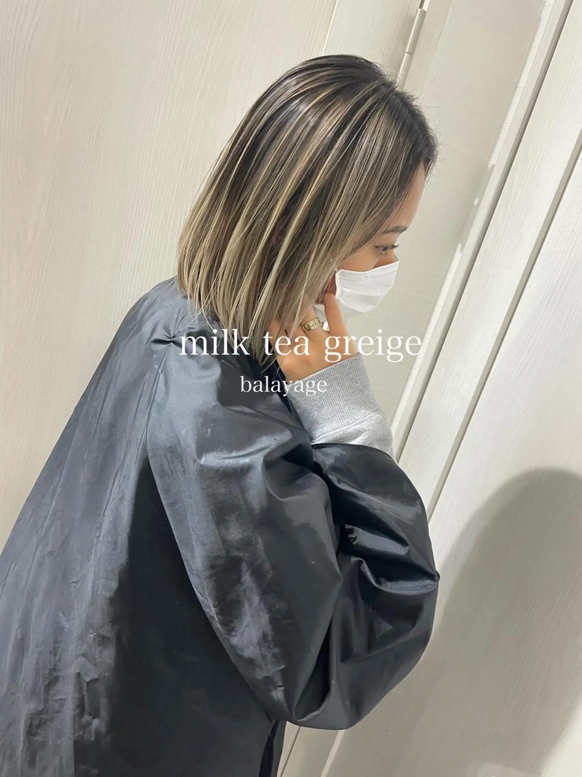 ショート カラー ヒカ/外国人風 デザインカラーのヘアスタイル